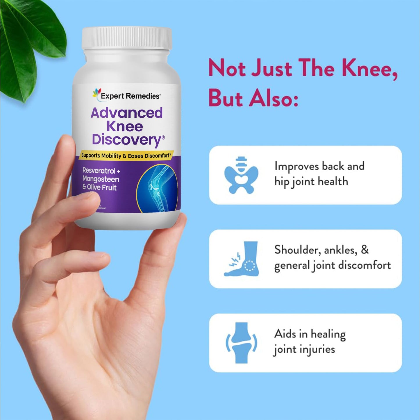 Advanced Knee Discovery Knee Joint Support Supplement 120 Capsules