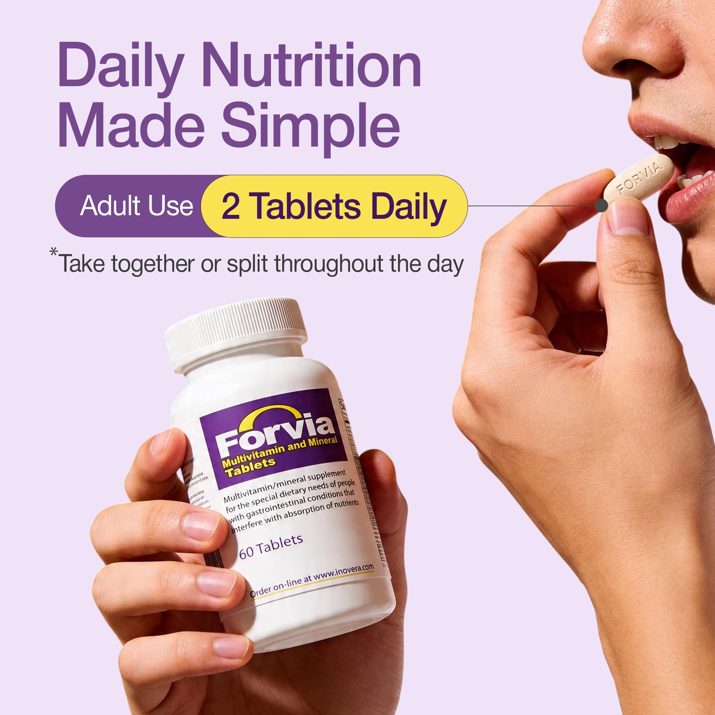 Forvia Multivitamin for IBD Chewable 60 Count