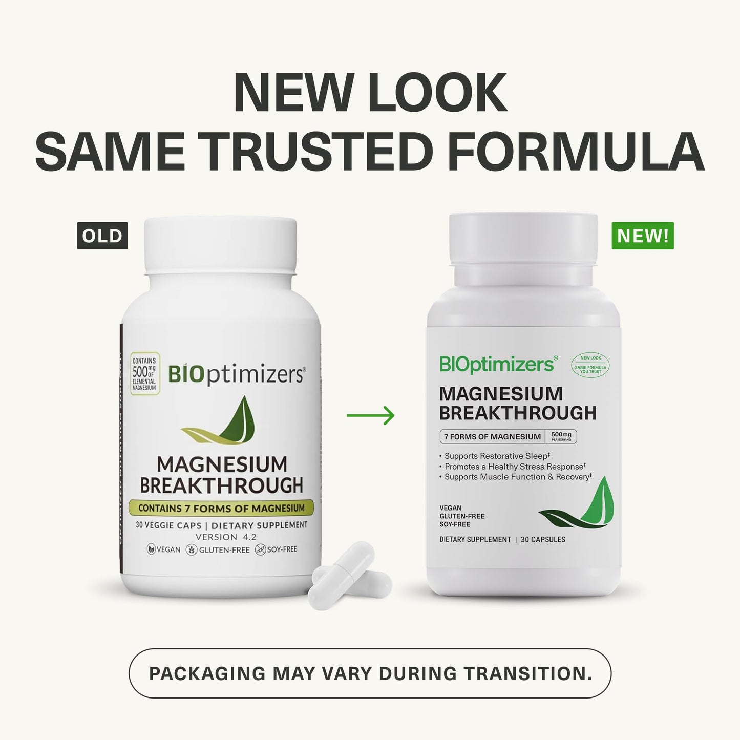 BIOptimizers Magnesium Breakthrough Capsule 30 Capsules