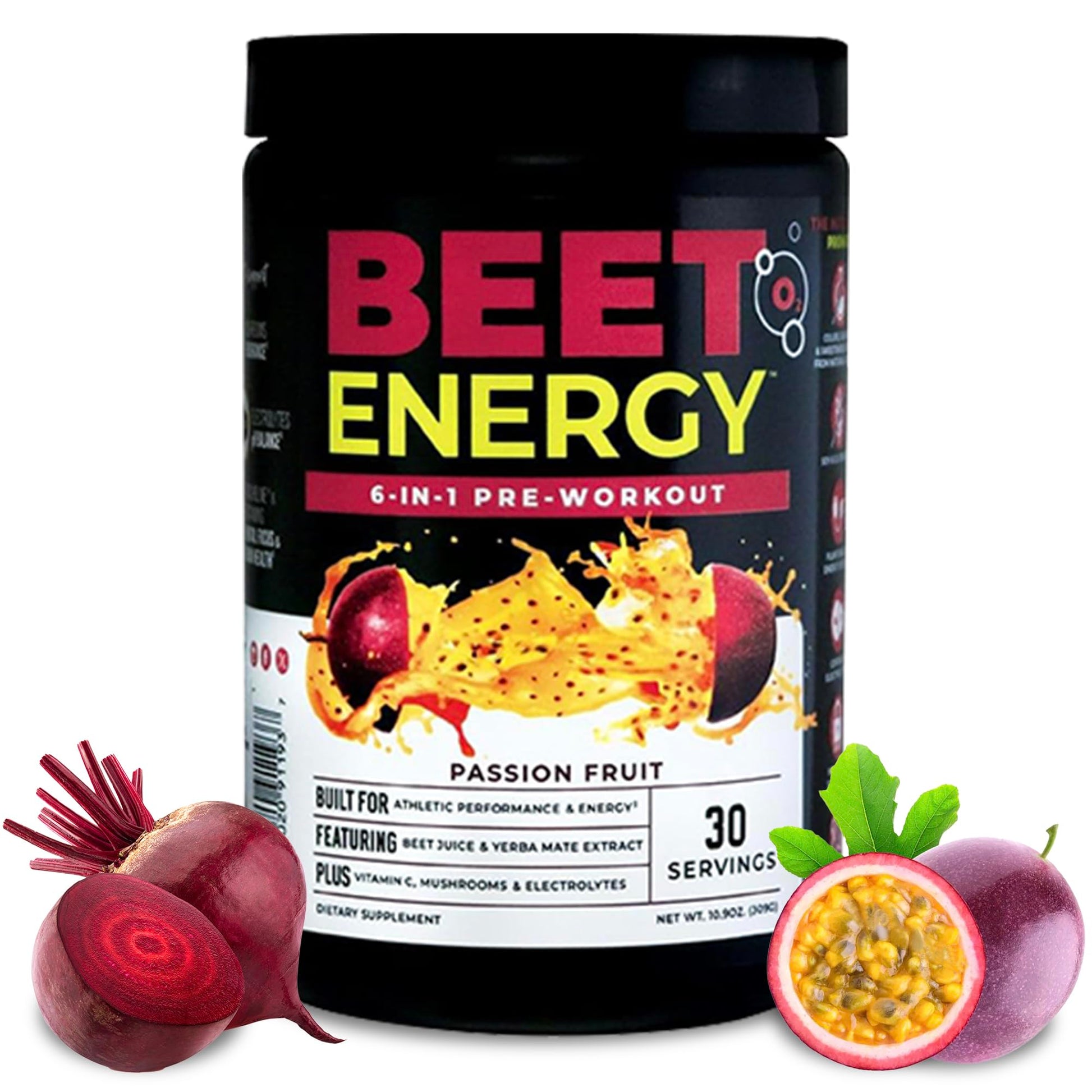 Nutrology Beet Energy O2 Pre Workout Beet Juice Powder, 11.6 Ounces