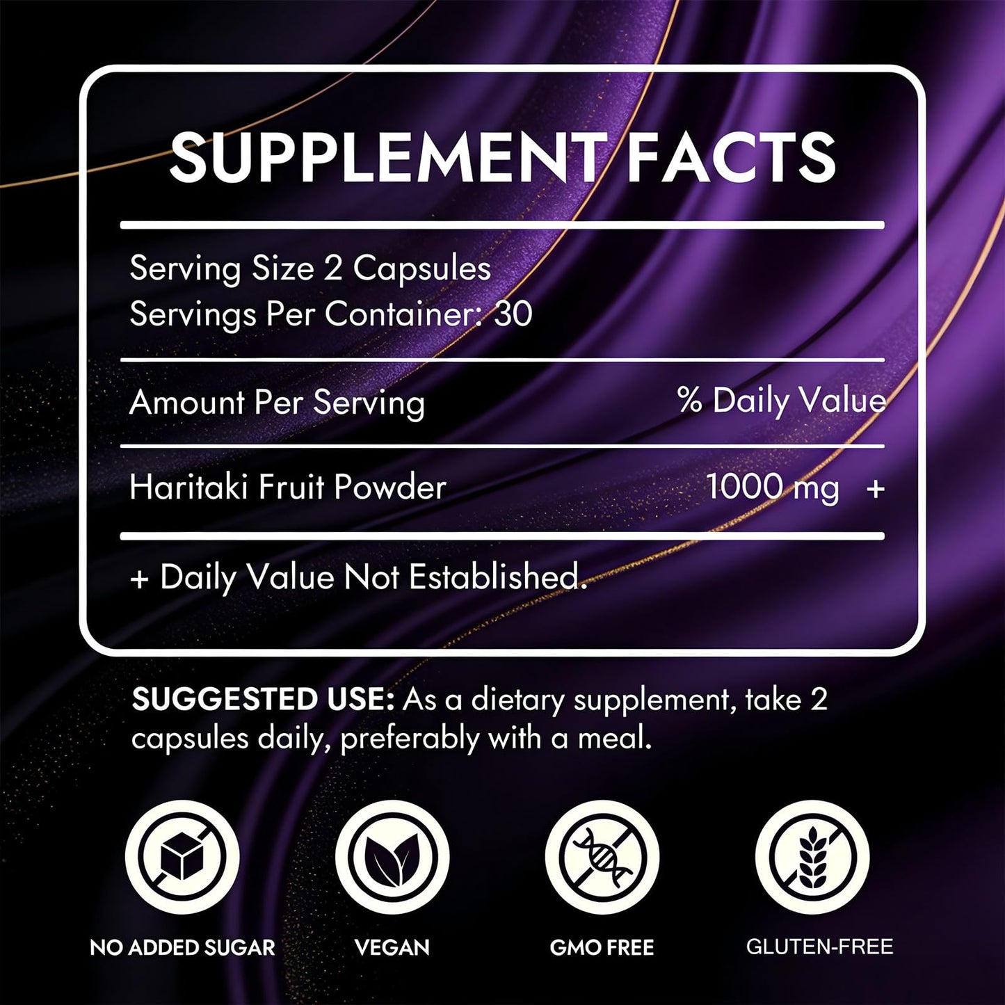 haritaki PEPTIQUES Third Eye Capsules 120 Capsules