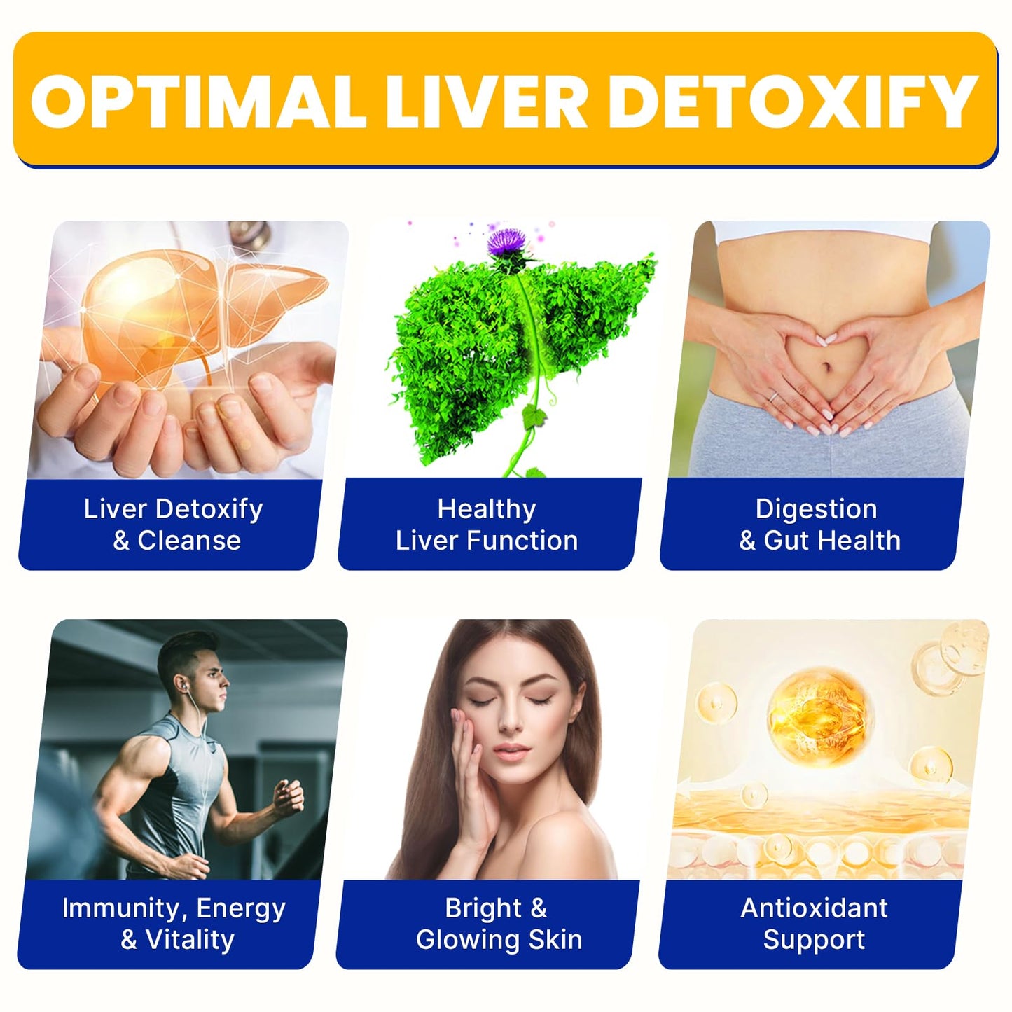 Summatah Liver Detoxify Repair & Cleanse Probiotic with Milk Thistle, Dandelion & Turmeric, 20 Billion AFU Akkermansia, 8-in-1 Herbal Formula for Liver Support & Renew, Capsule, 60 Count