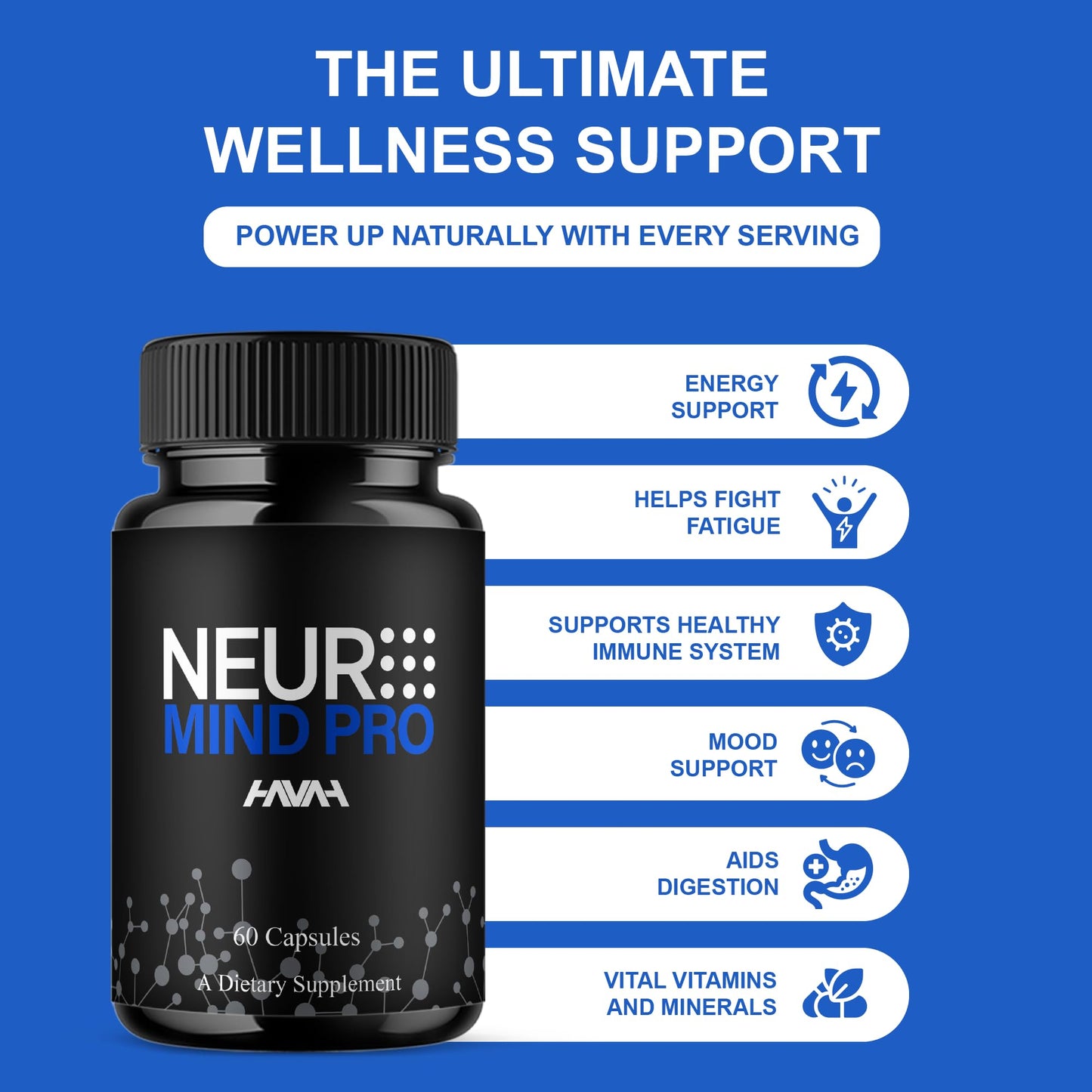 Havah NeuroMind Pro Brain Support 300 Capsules