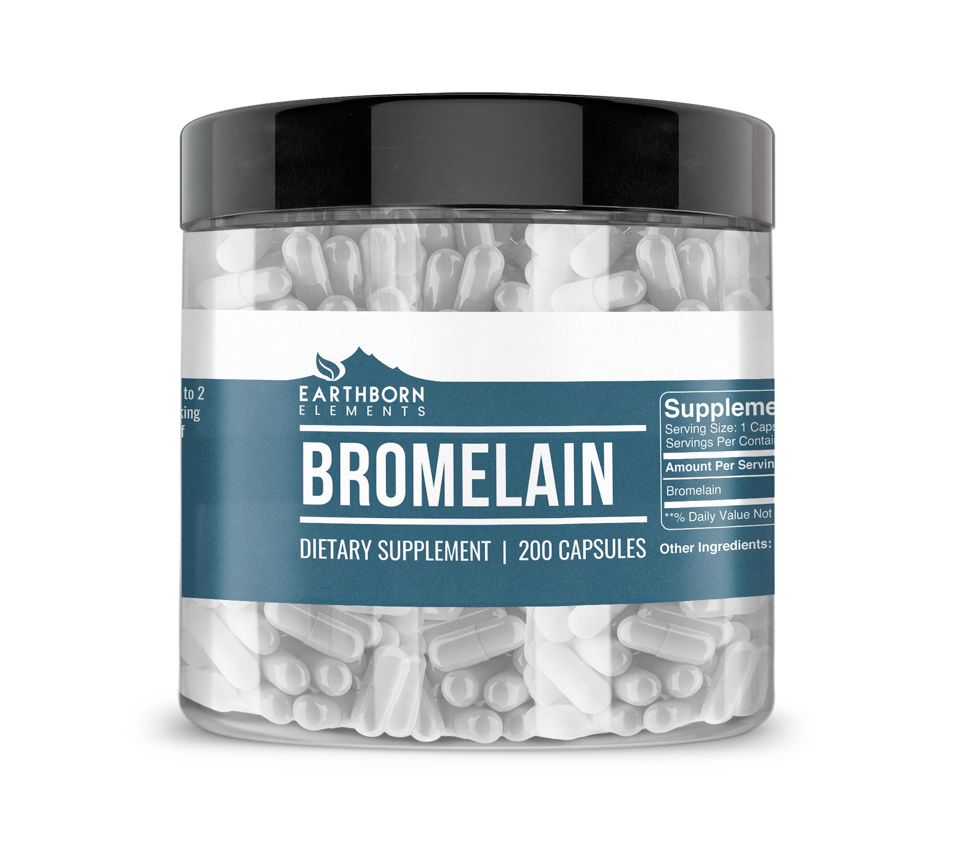 Earthborn Elements Bromelain Capsules 200