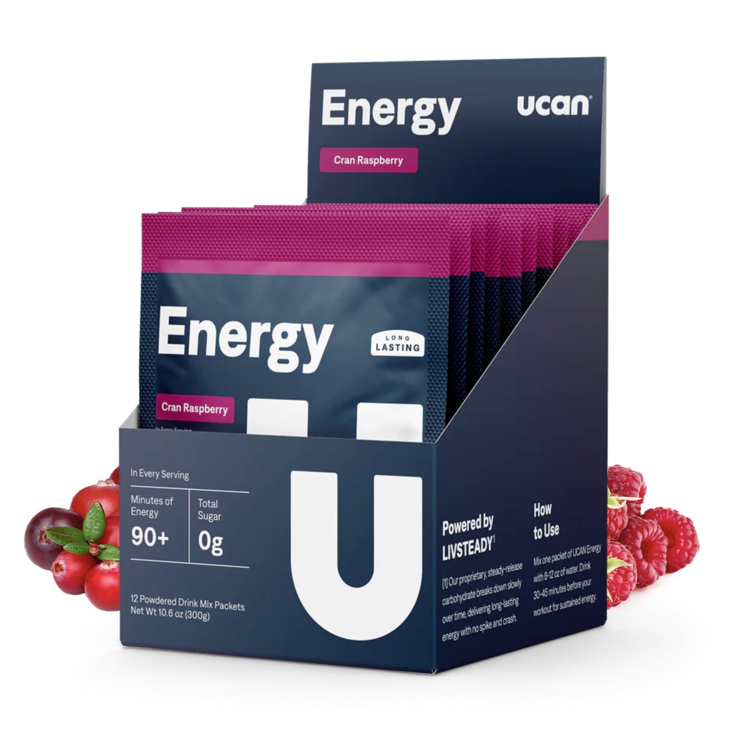 UCAN Energy Powder Cran-Raz, 10.6 oz