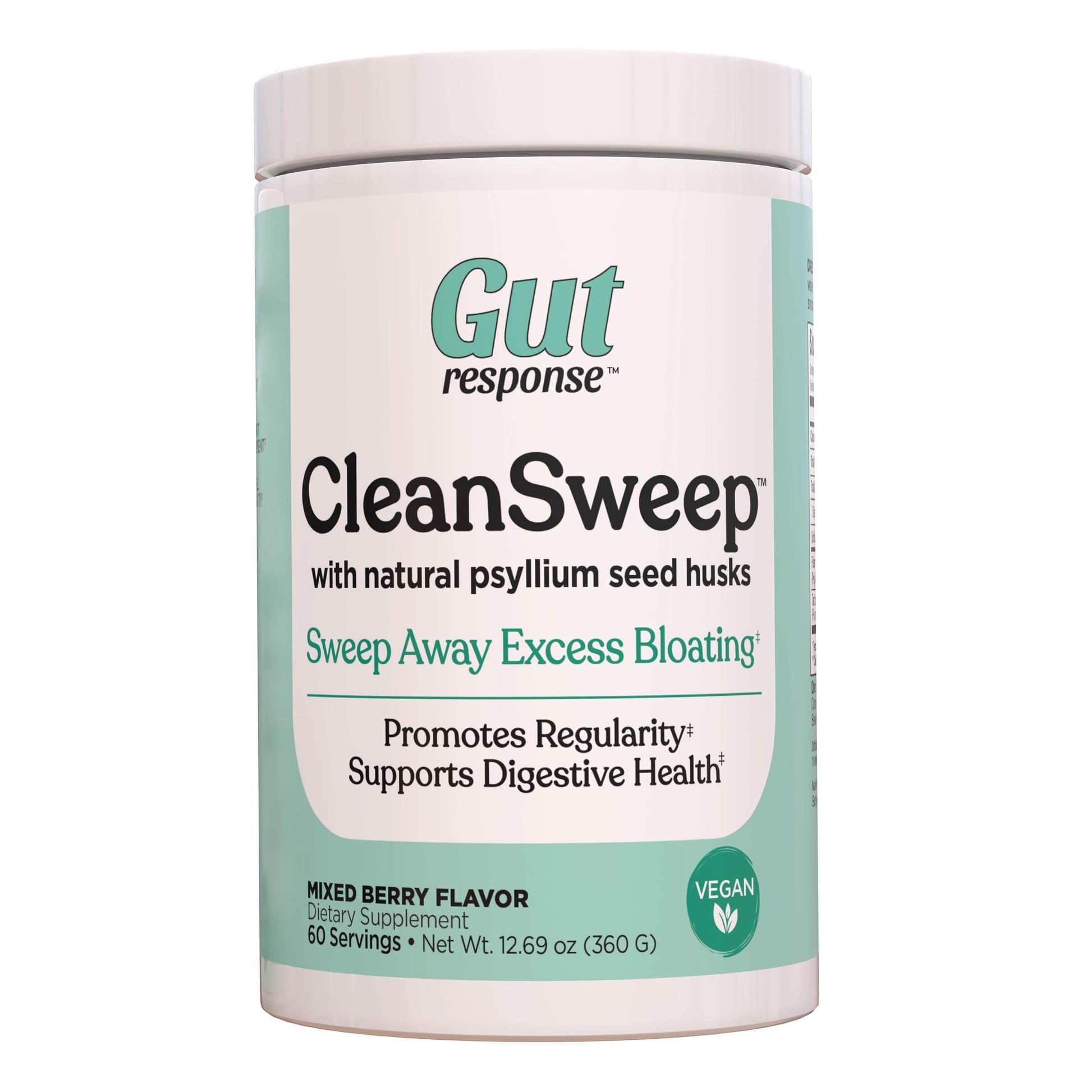 Windmill Gut Response CleanSweep with Natural Psyllium Seed Husks & Beet Fiber Powder 12 oz