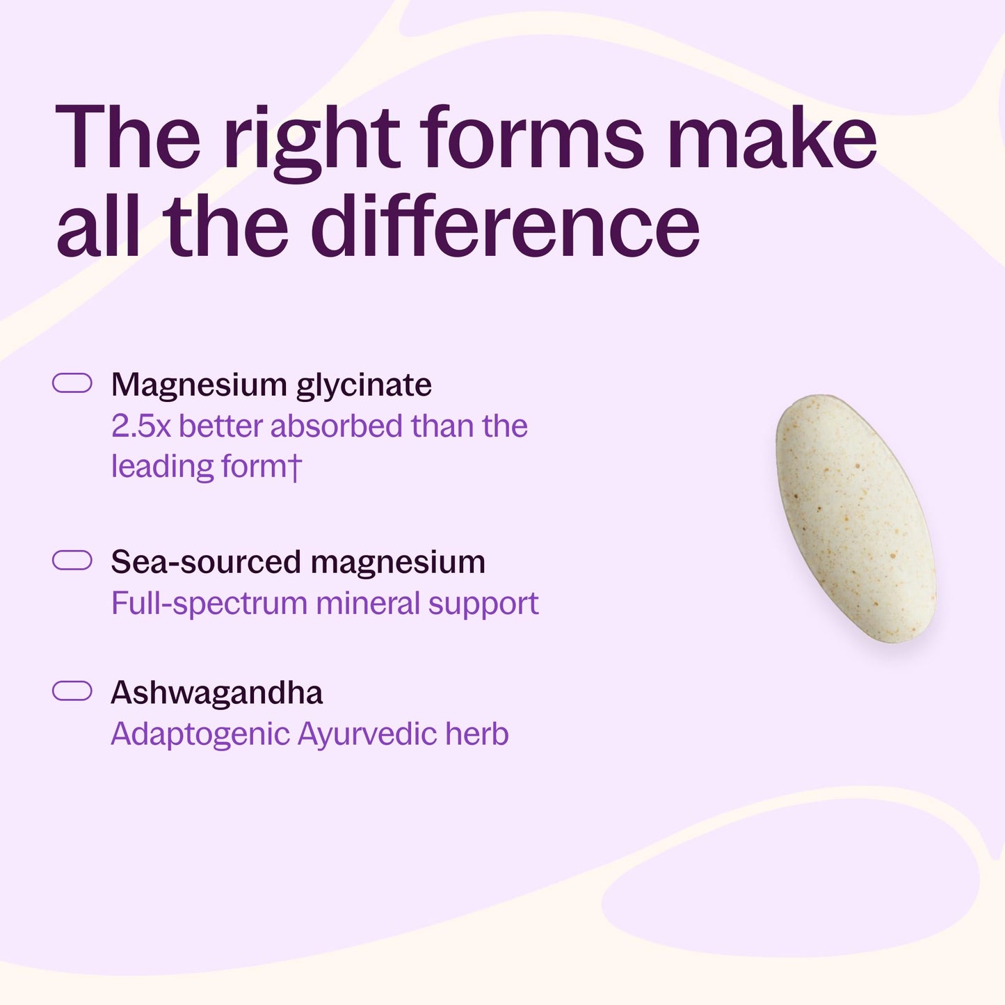 New Chapter Magnesium + Ashwagandha 60 Tablets