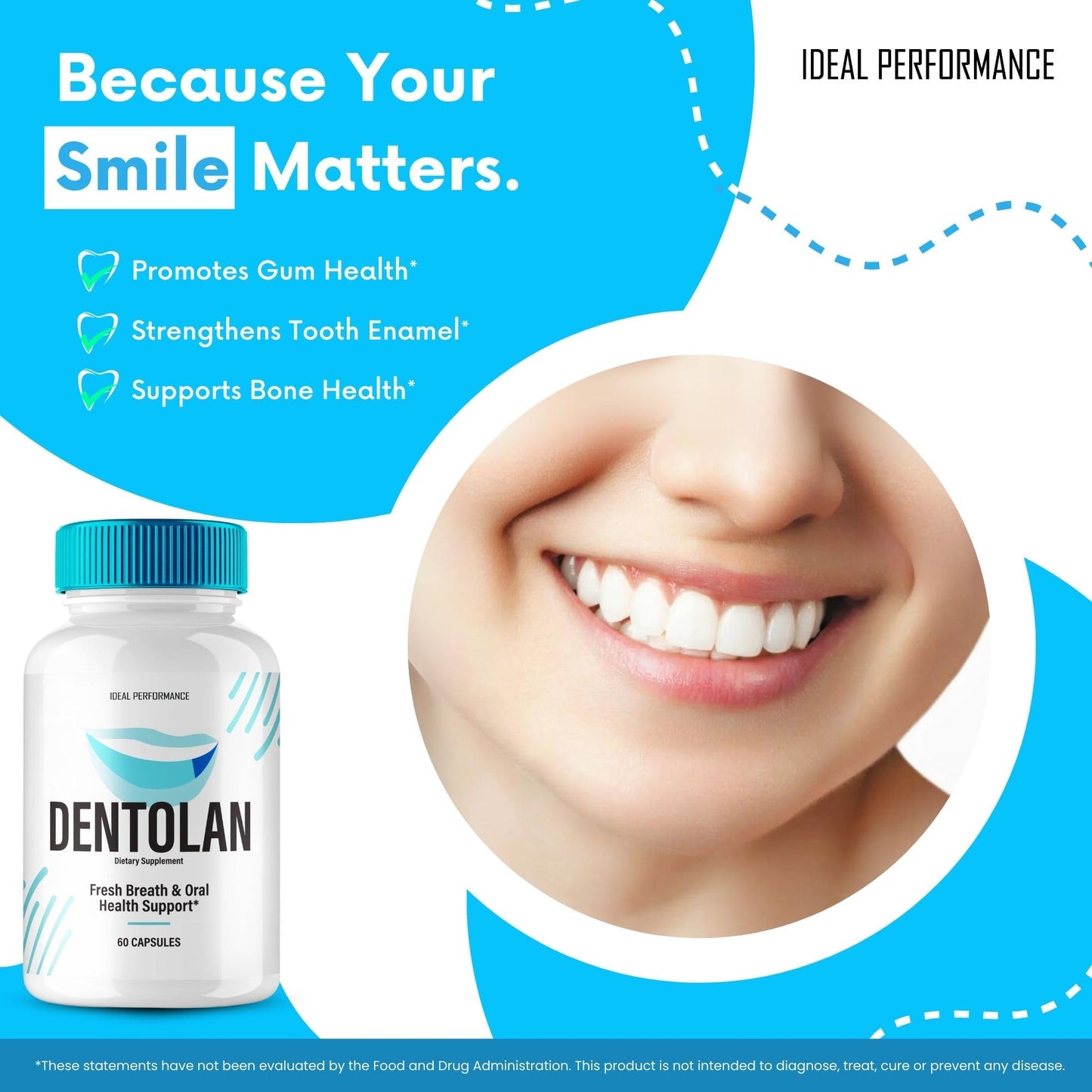 IDEAL PERFORMANCE Dentolan Capsules 300 Count