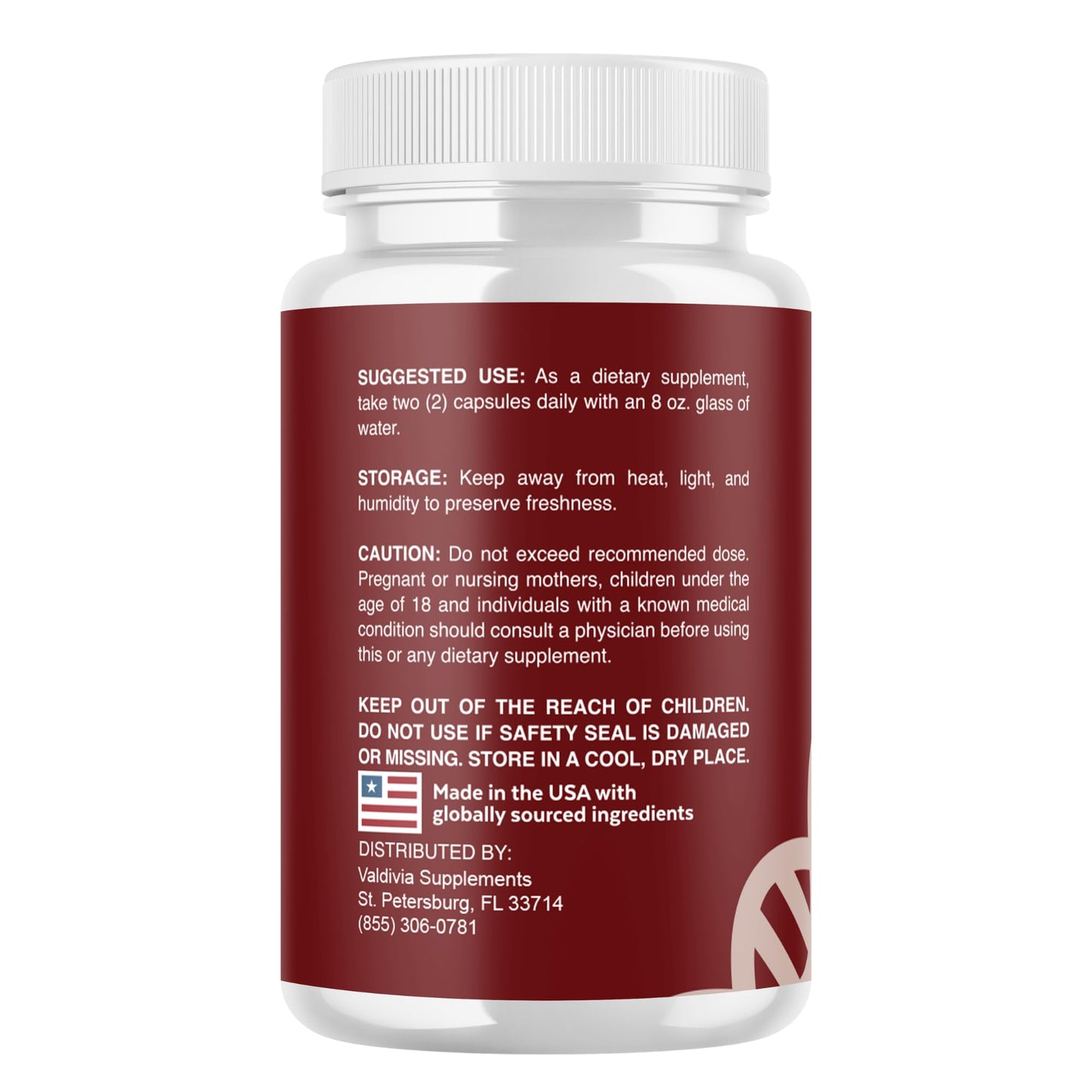 Valdivia BladderHealth Capsules 120 Capsules