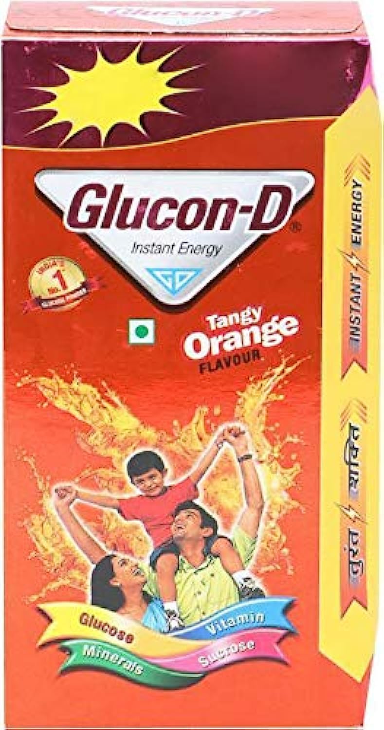 Generic Glucon-D Orange Powder 3.53 Ounce