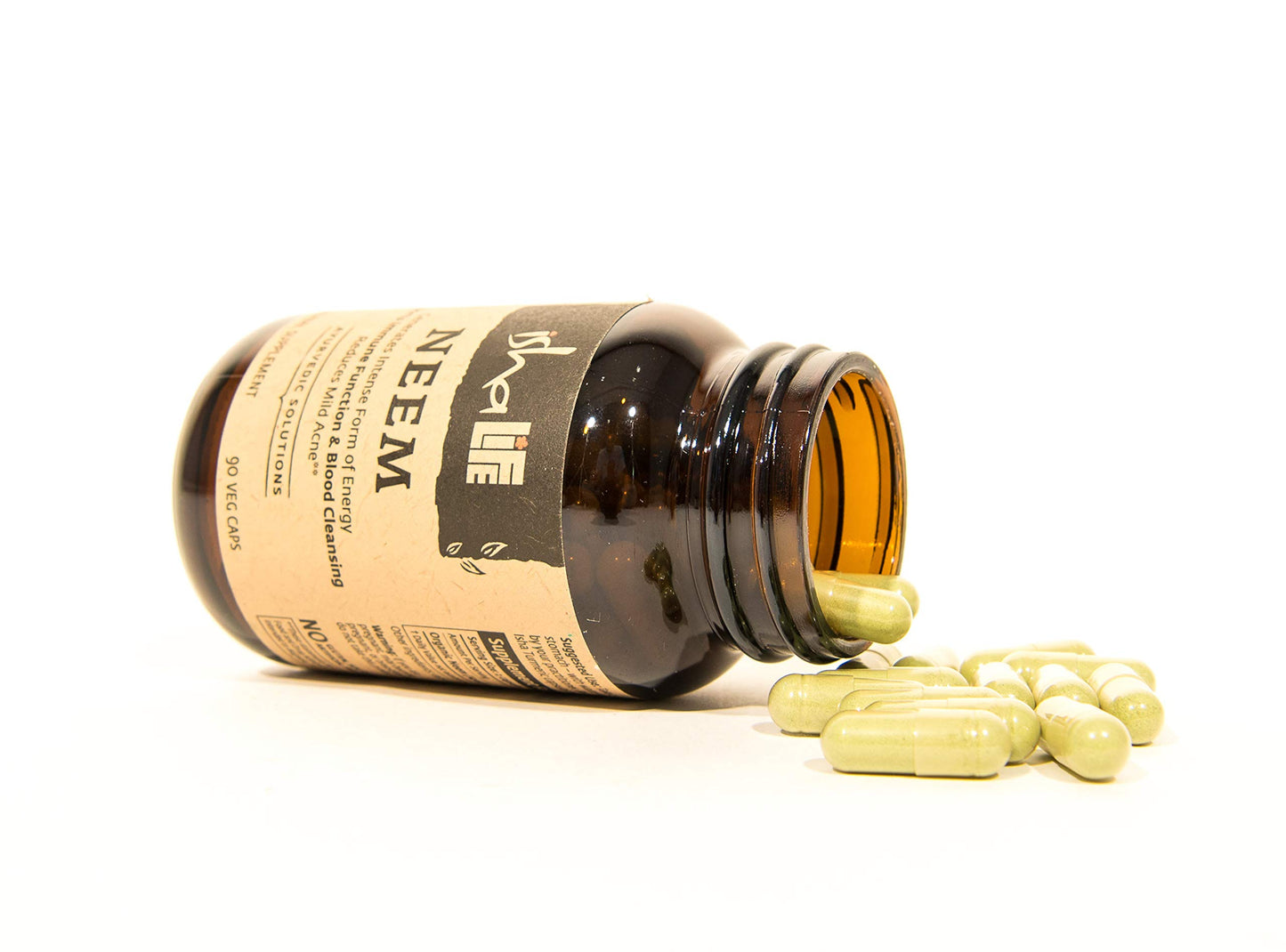 ISHA Organic Neem Supplement Capsule 90 Count