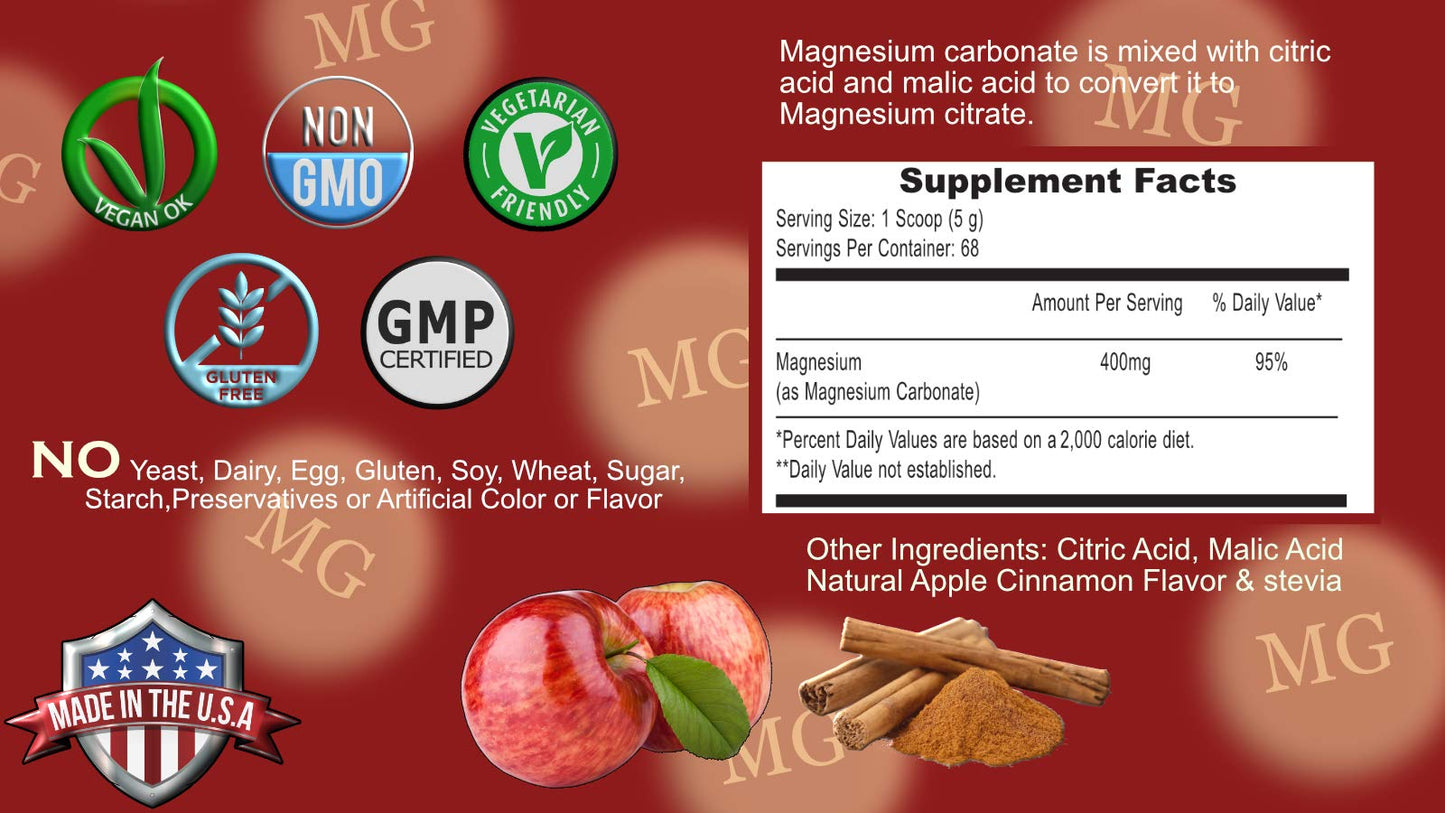 Peter's Choice Magnesium Supreme (Apple Cinnamon Flavor) Powder 1