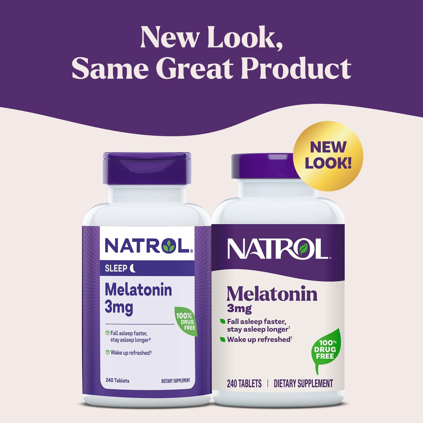 Natrol Melatonin 3 mg Tablets, 240 Count