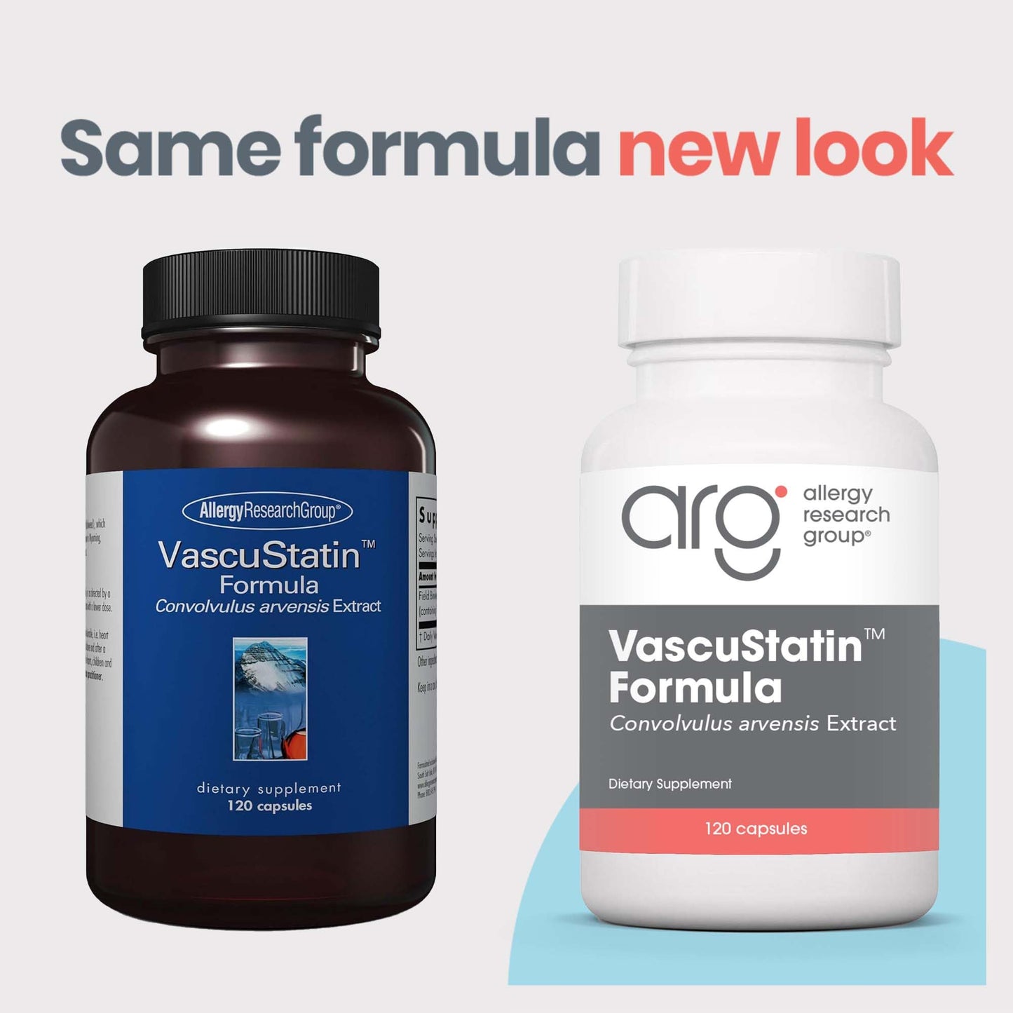 Allergy Research Group ARG VascuStatin Formula Capsule 120 Capsules