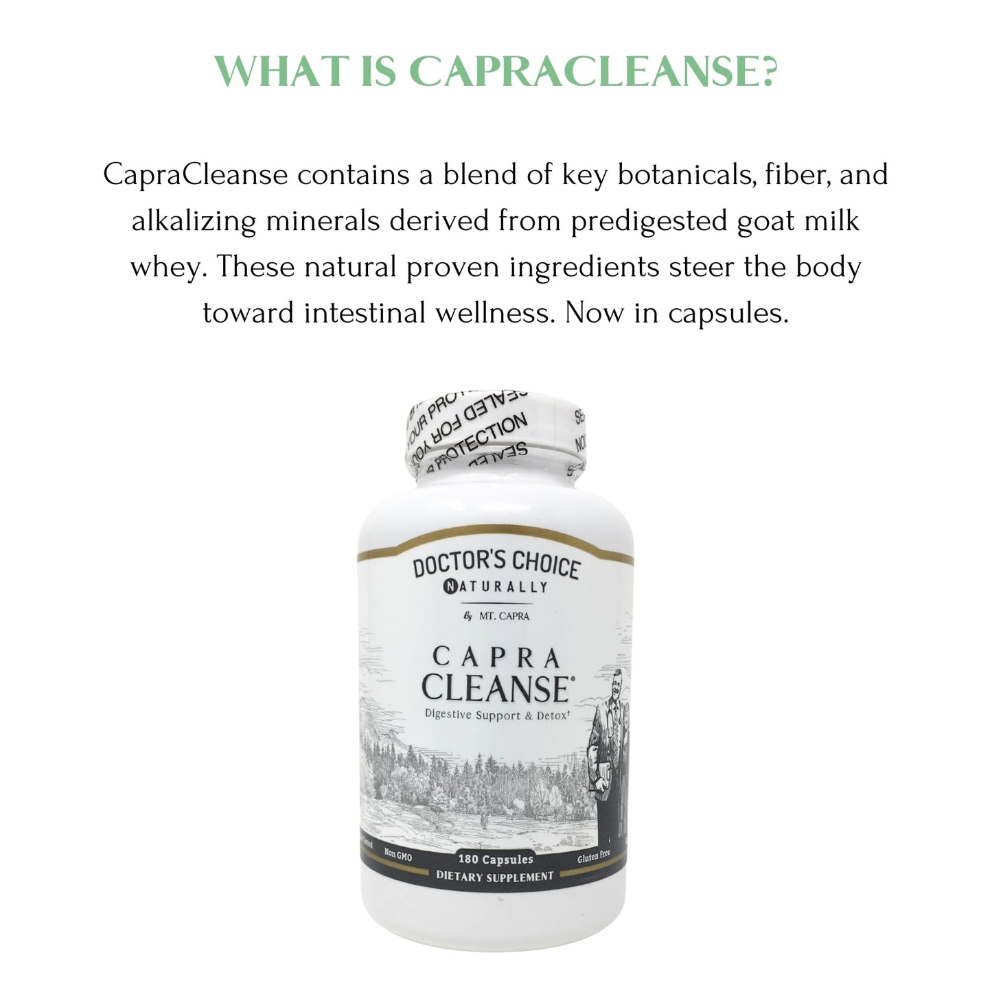 Mt. Capra CapraCleanse Capsule, 180 Capsules