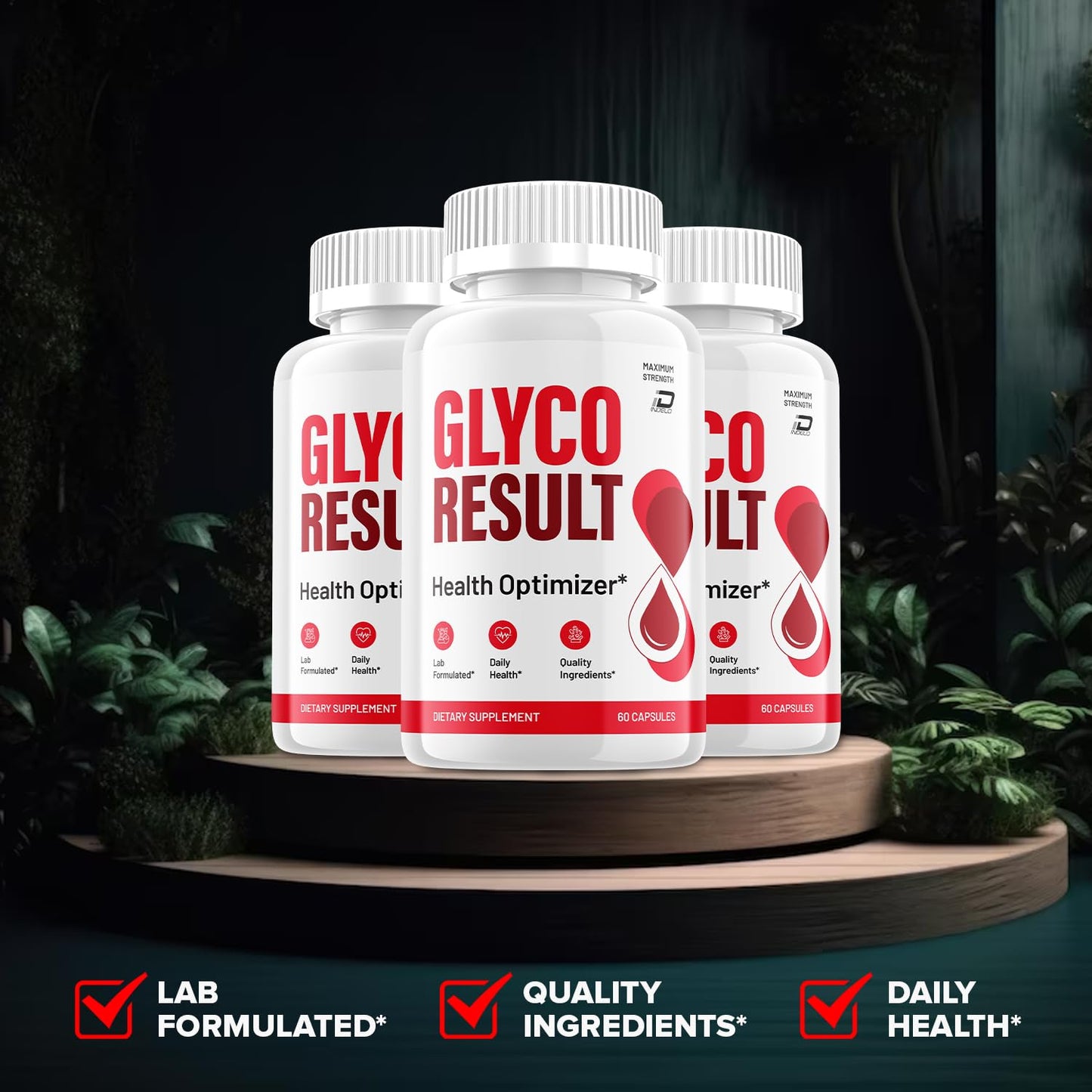 Indelo Glyco Result Capsules 60 Count