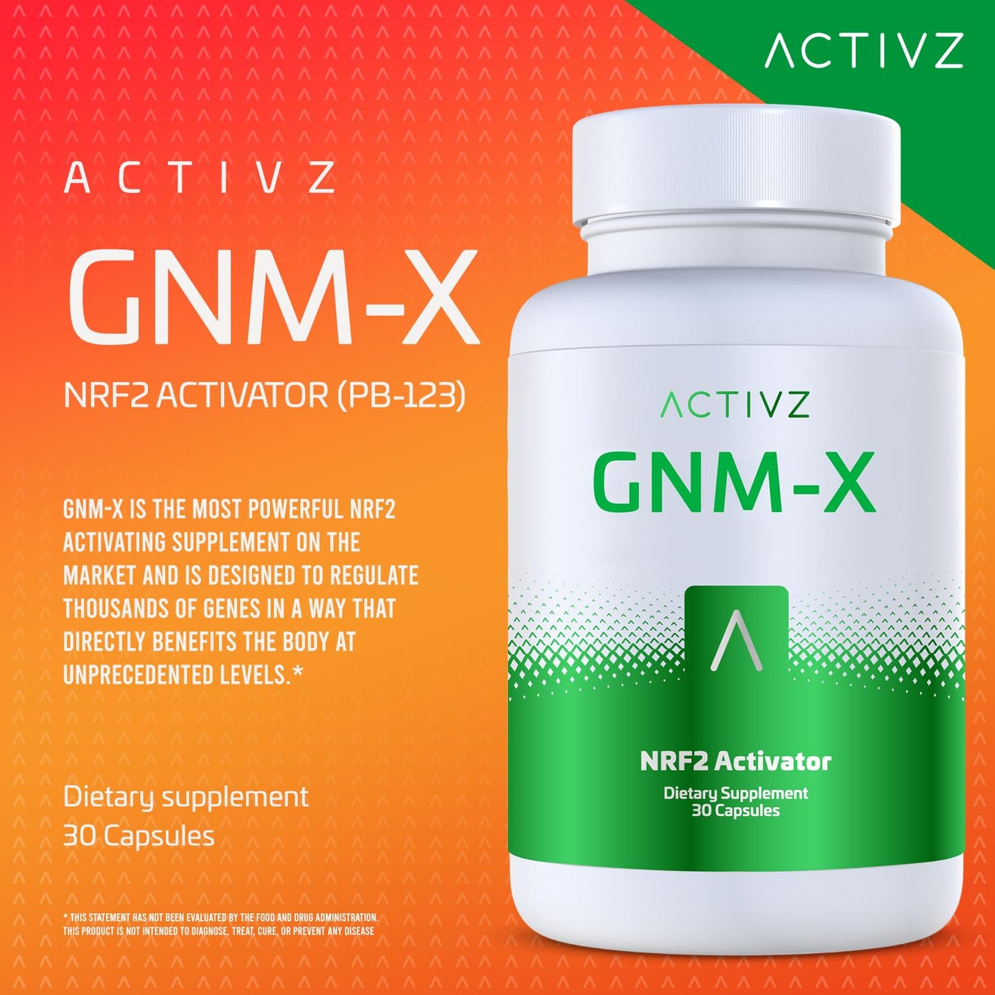 ACTIVZ GNM-X Capsule 30 Count