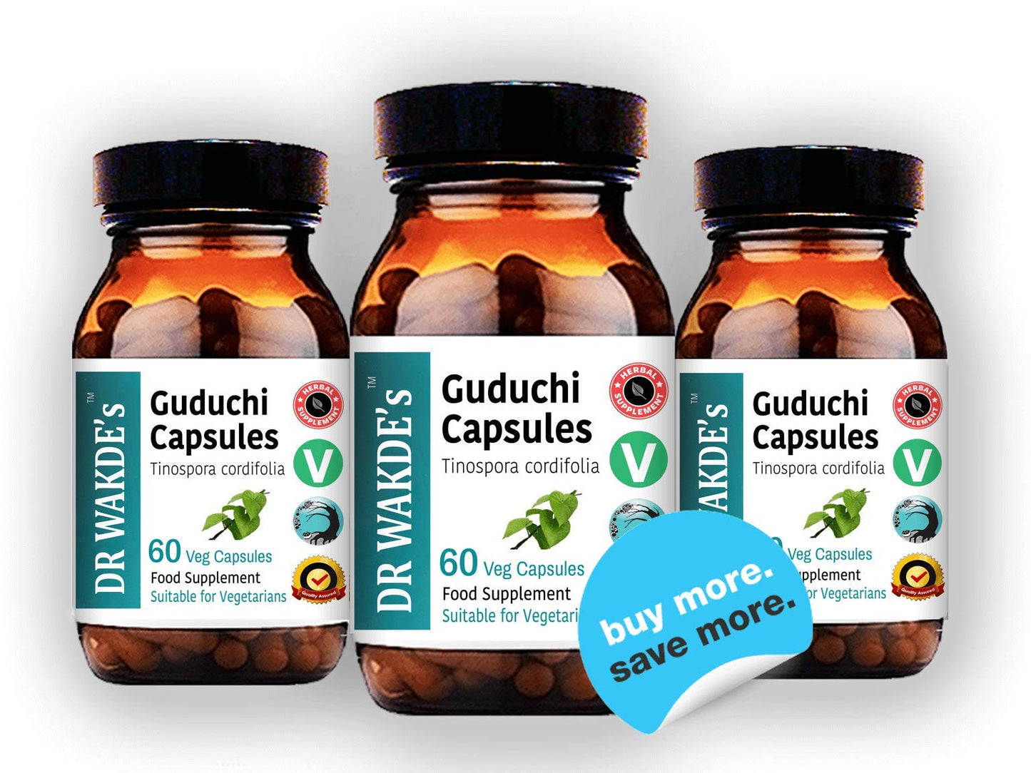 DR WAKDE's Guduchi Capsules, 1 Count