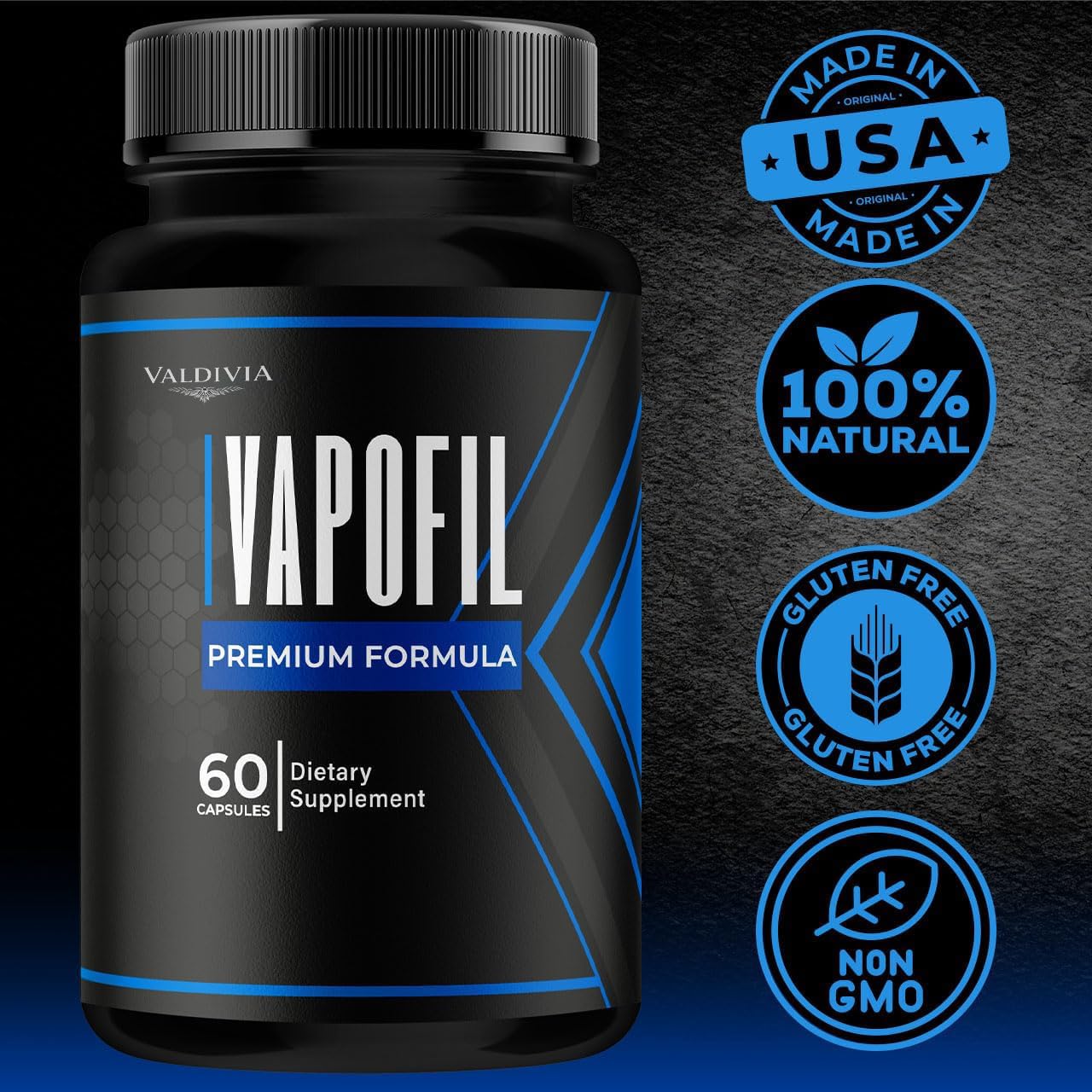 Valdivia Vapofil Capsules 120 Capsules