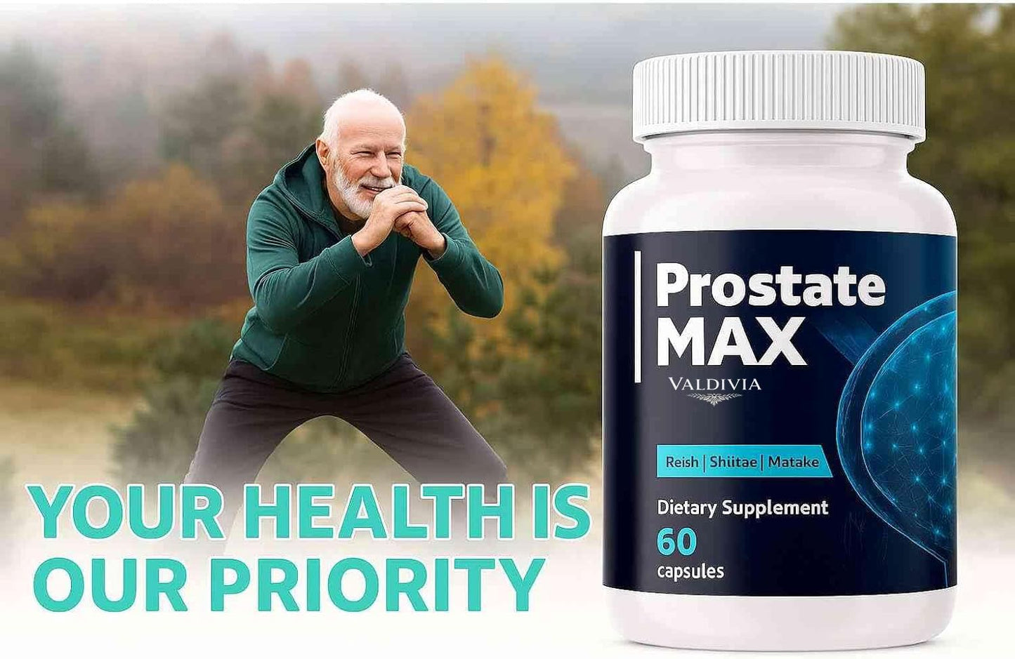 Valdivia ProstateMax Prostate Health Supplements for Men 300 Capsules
