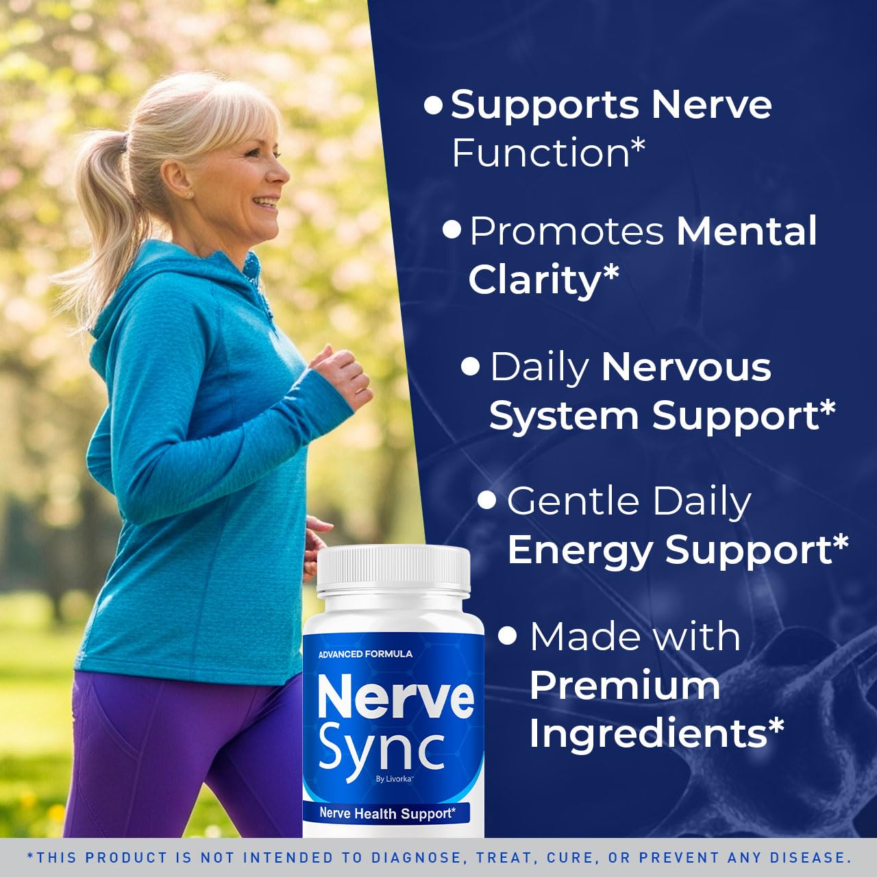 LIVORKA Nerve Sync Capsules, 180 Capsules