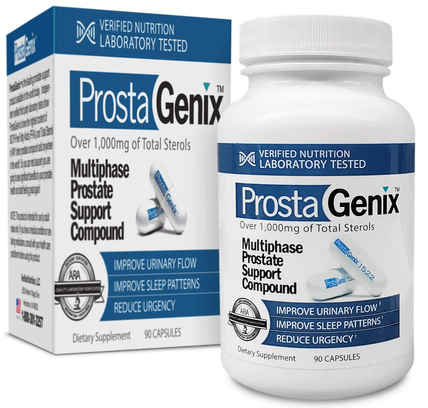 ProstaGenix Multiphase Prostate Supplement Capsule, 90 Capsules