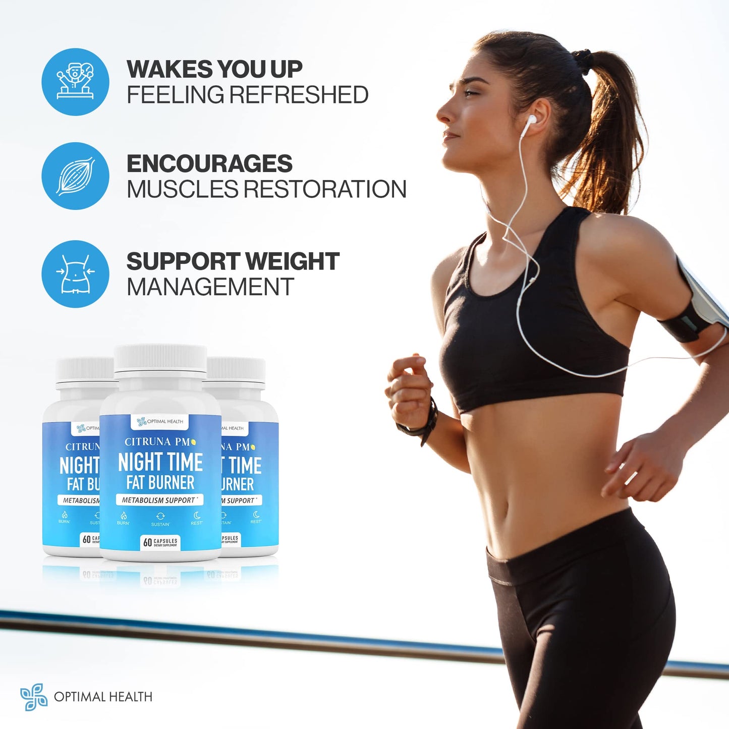 Citruna PM Night Time Weight Loss Capsules, 60 Count