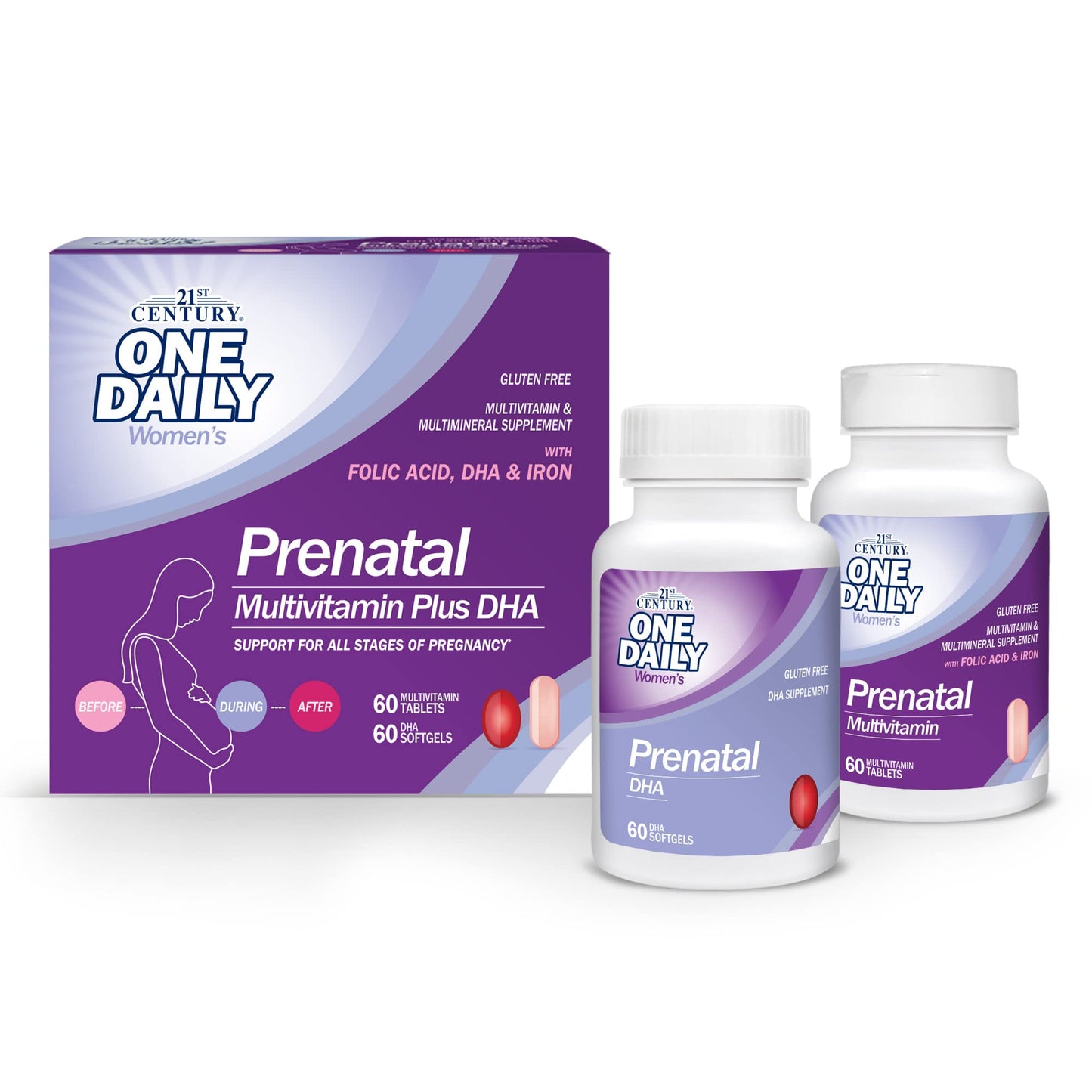 21st Century Prenatal with DHA Tablets 120