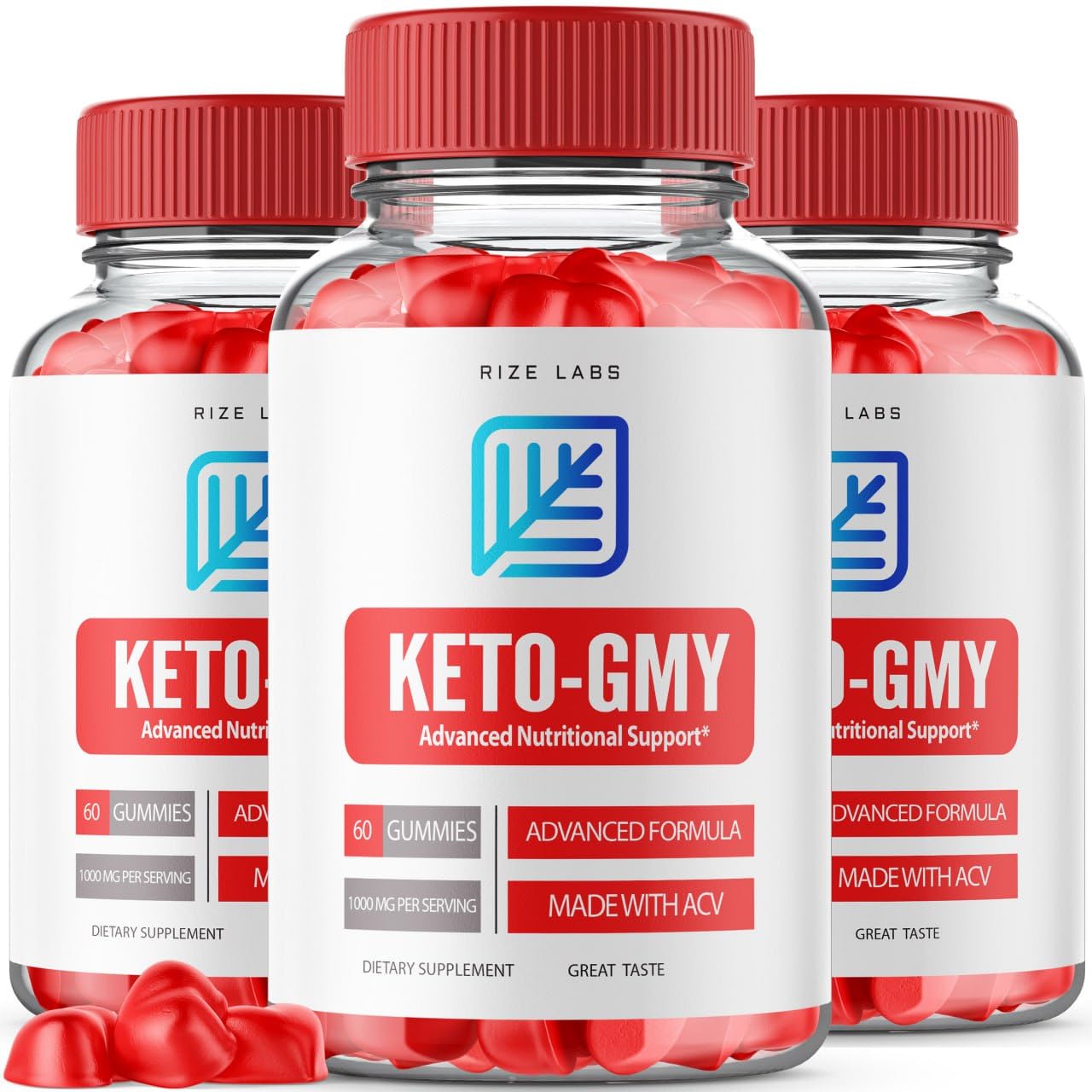 Rize Labs Keto-GMY Gummies 180 Gummies