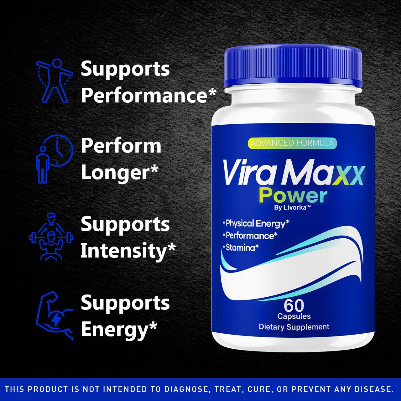 LIVORKA ViraMaxx Power Capsules, 180 Capsules