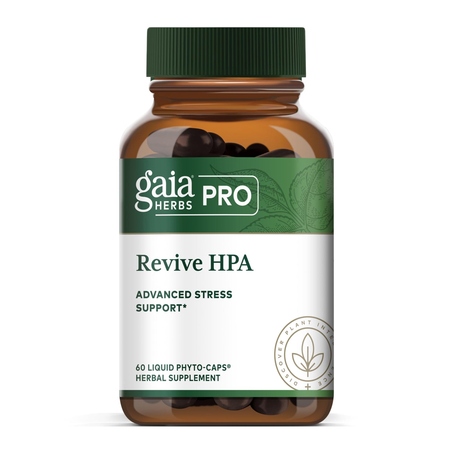Gaia Herbs PRO Revive HPA Adrenal Health Support Capsules 60 Count