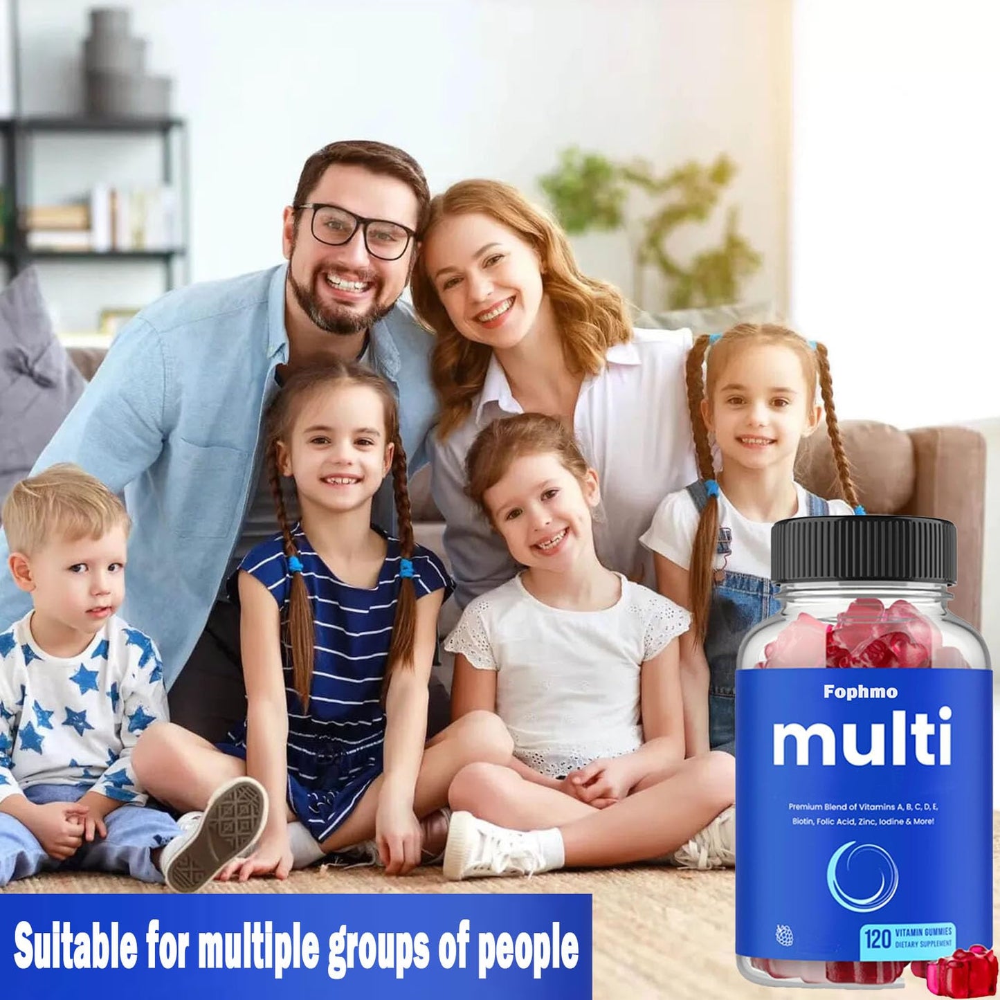 Fophmo Multivitamin Gummies 120 Count
