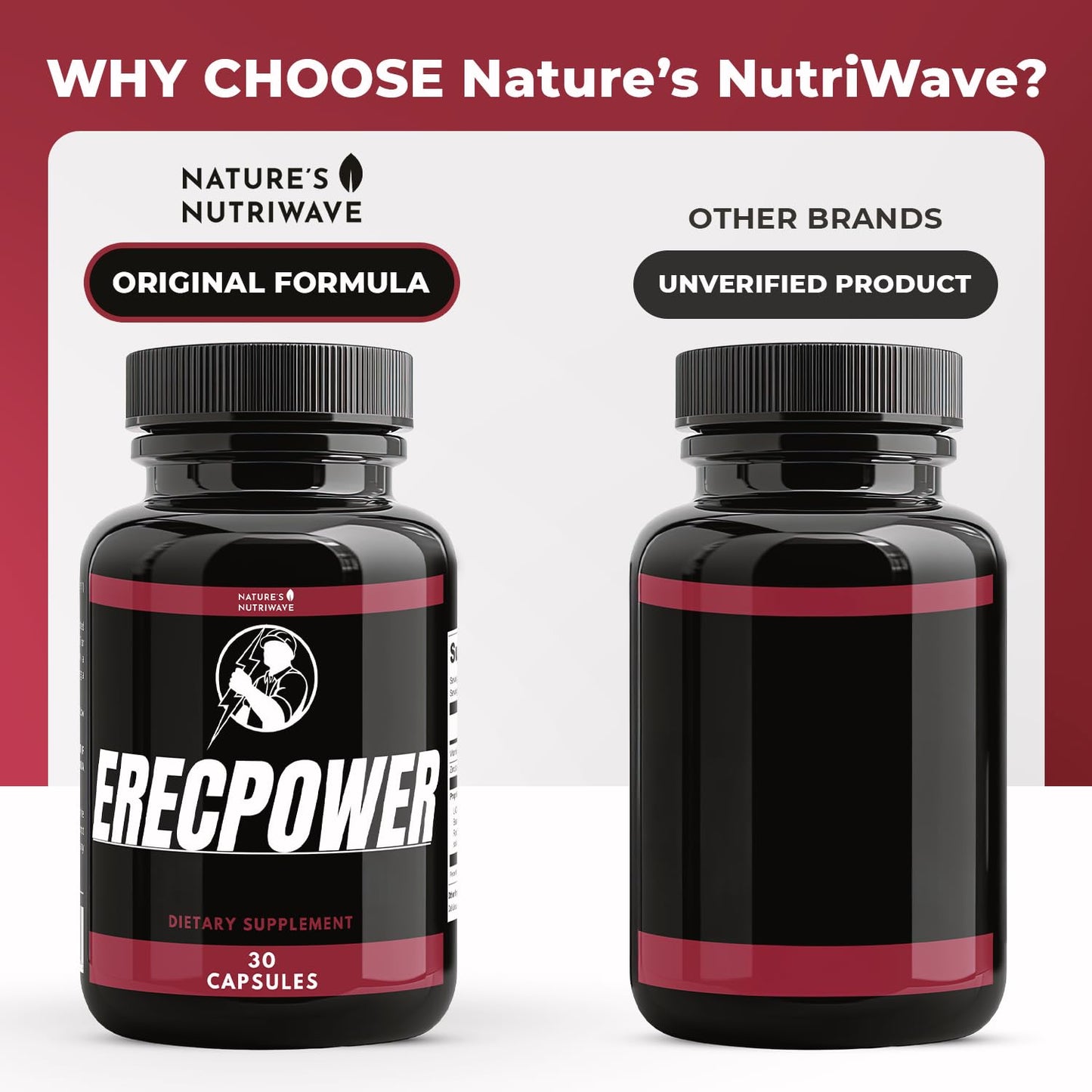 Nature’s NutriWave ErecPower Capsule, 30 Capsules