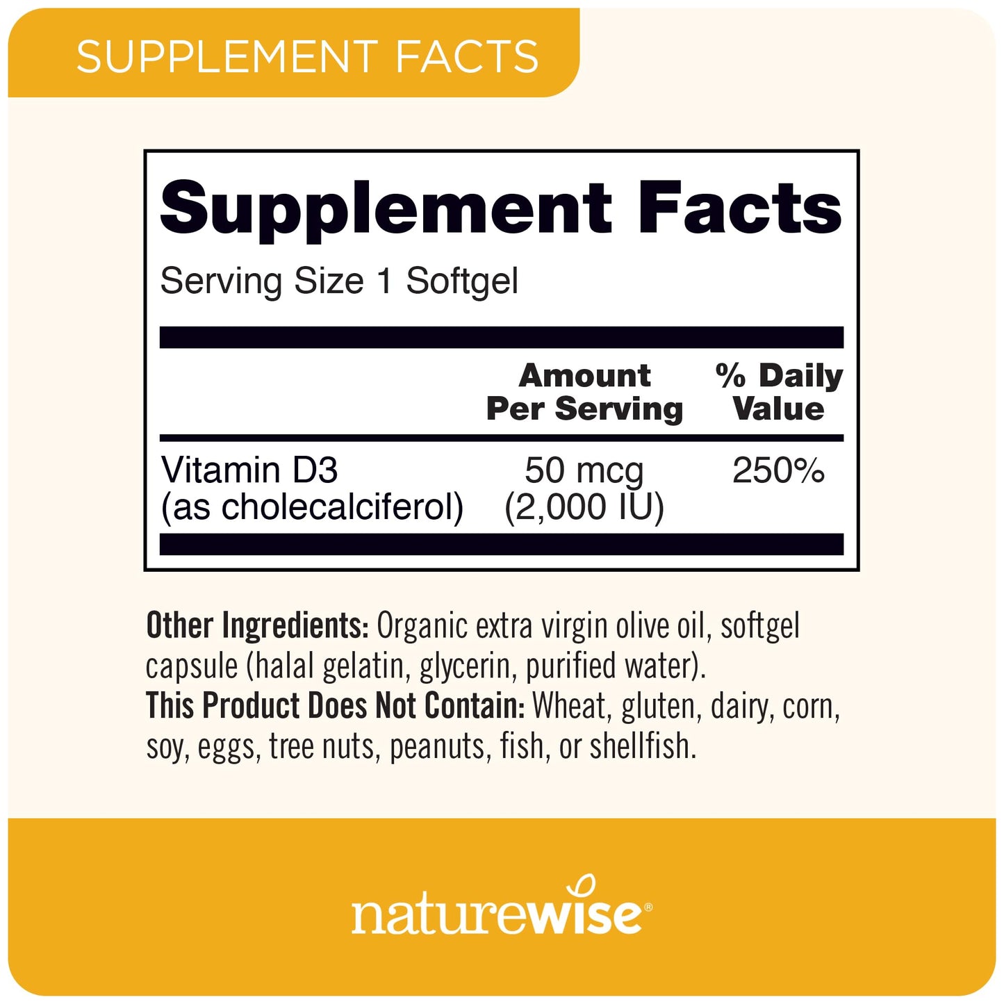 NatureWise Vitamin D3 2000IU Softgels 360 Count and Vitamin B12 1000mcg Softgels 60 Count