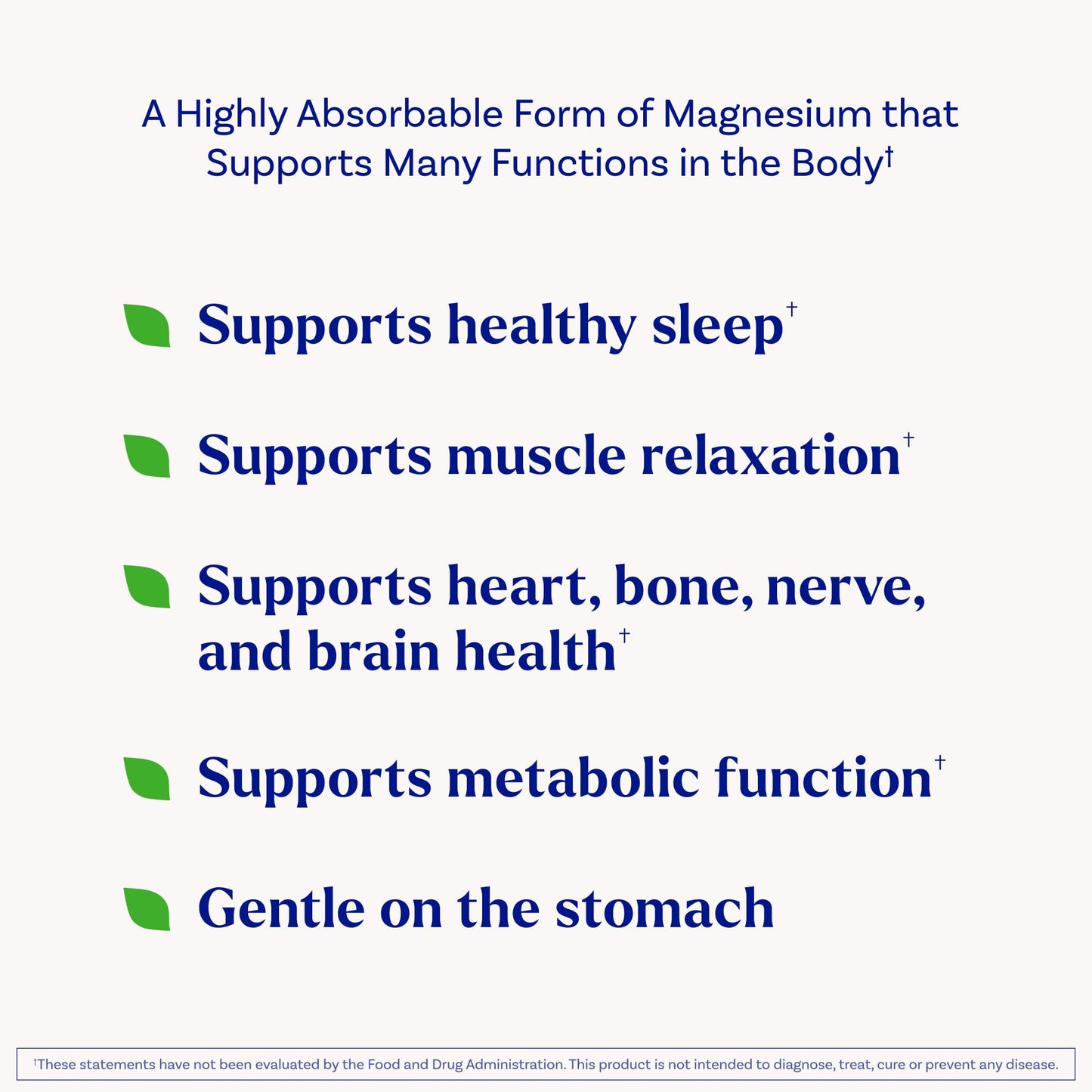 Natrol High Absorption Magnesium Glycinate 240 mg Capsules, 60 Count