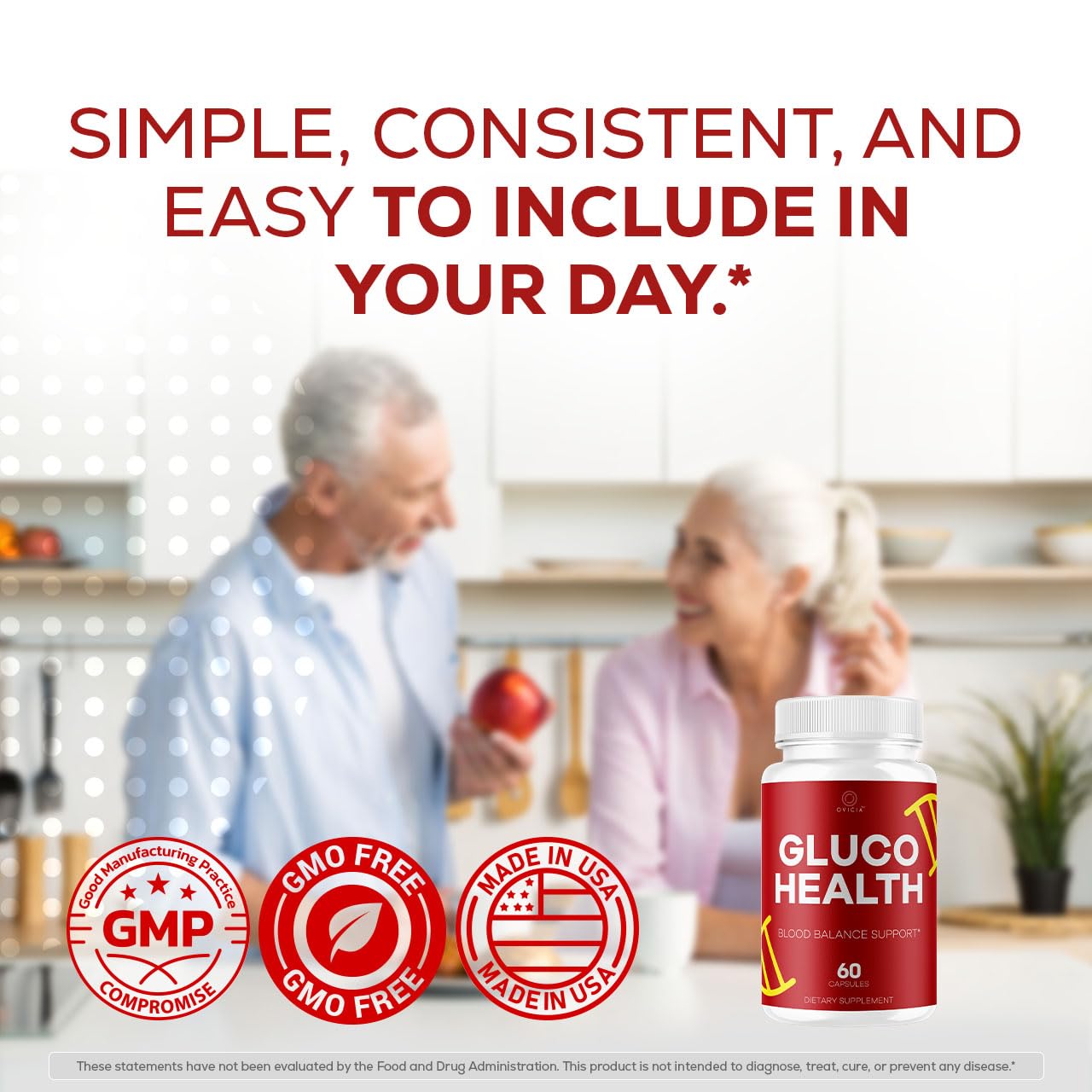 OVICIA Gluco Health Capsules 180 Capsules