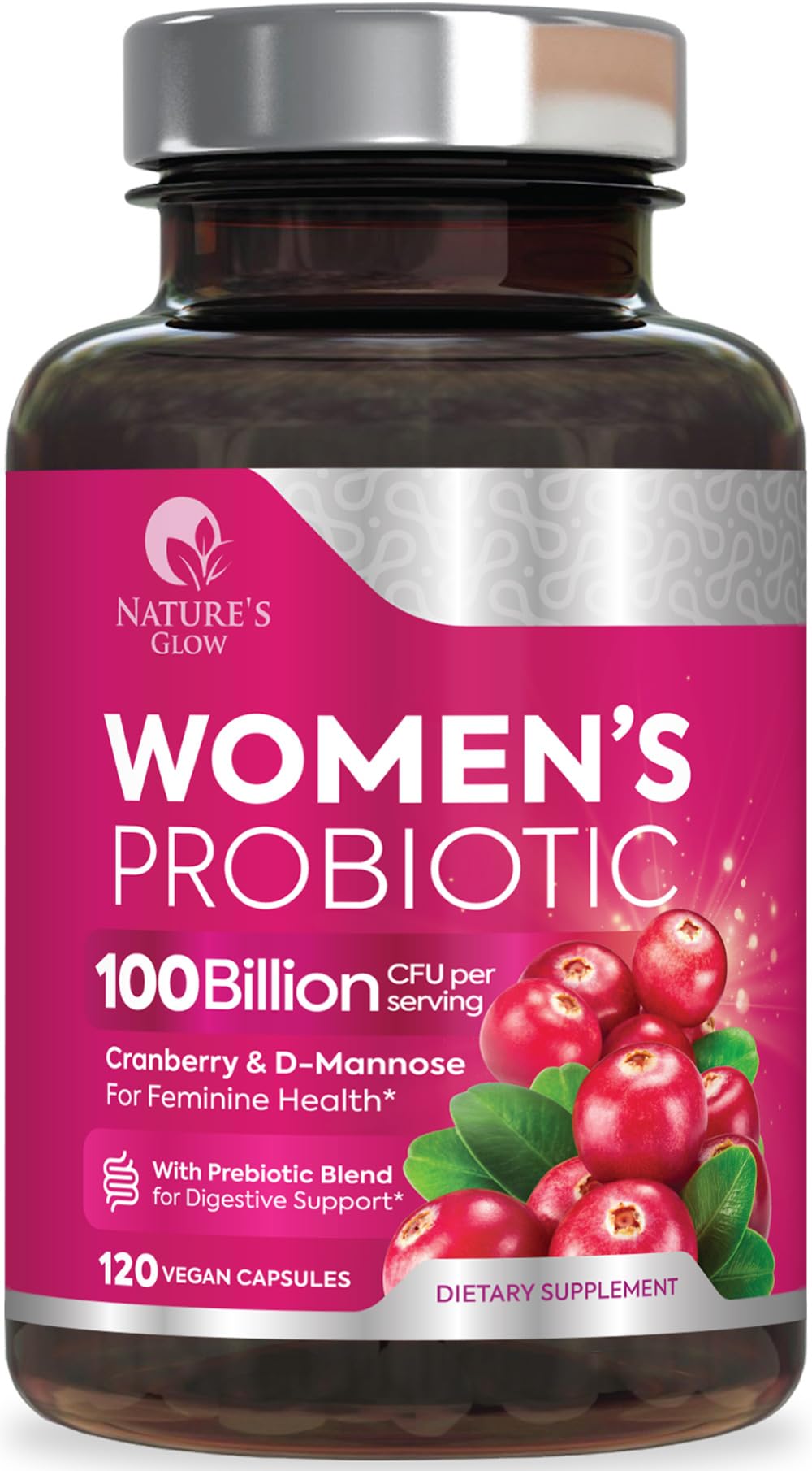 Nature's Glow Probiotics For Women Capsule 120 Count