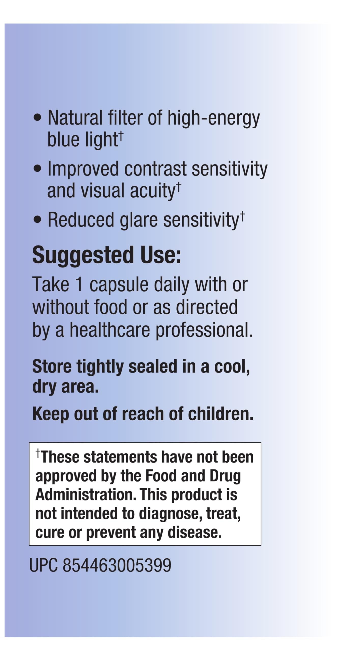 Relentless Improvement Lutein 30mg + Zeaxanthin 6mg Vege-Capsules, 120 Count