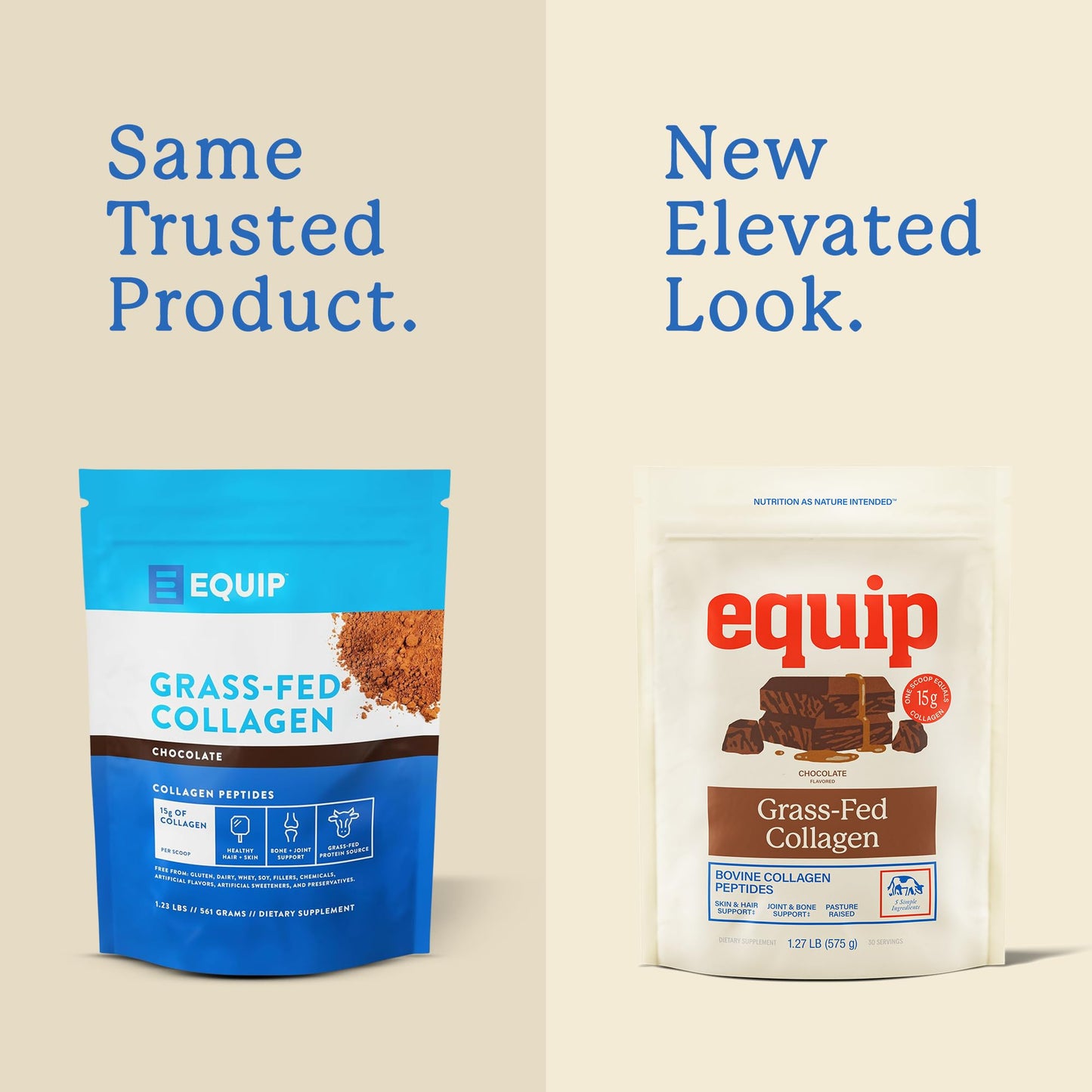 Equip Grass Fed Collagen Powder 1.23 Pound