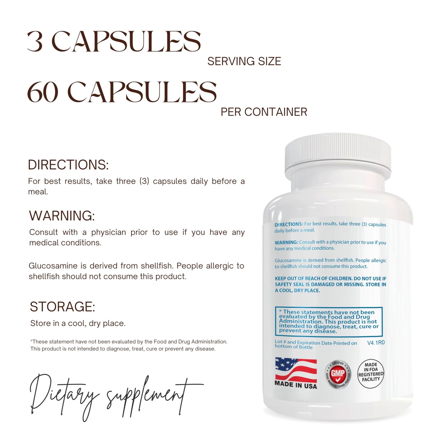 HAPPY MILLIONS JOINTSPARK Joint Support Supplement Capsules 60