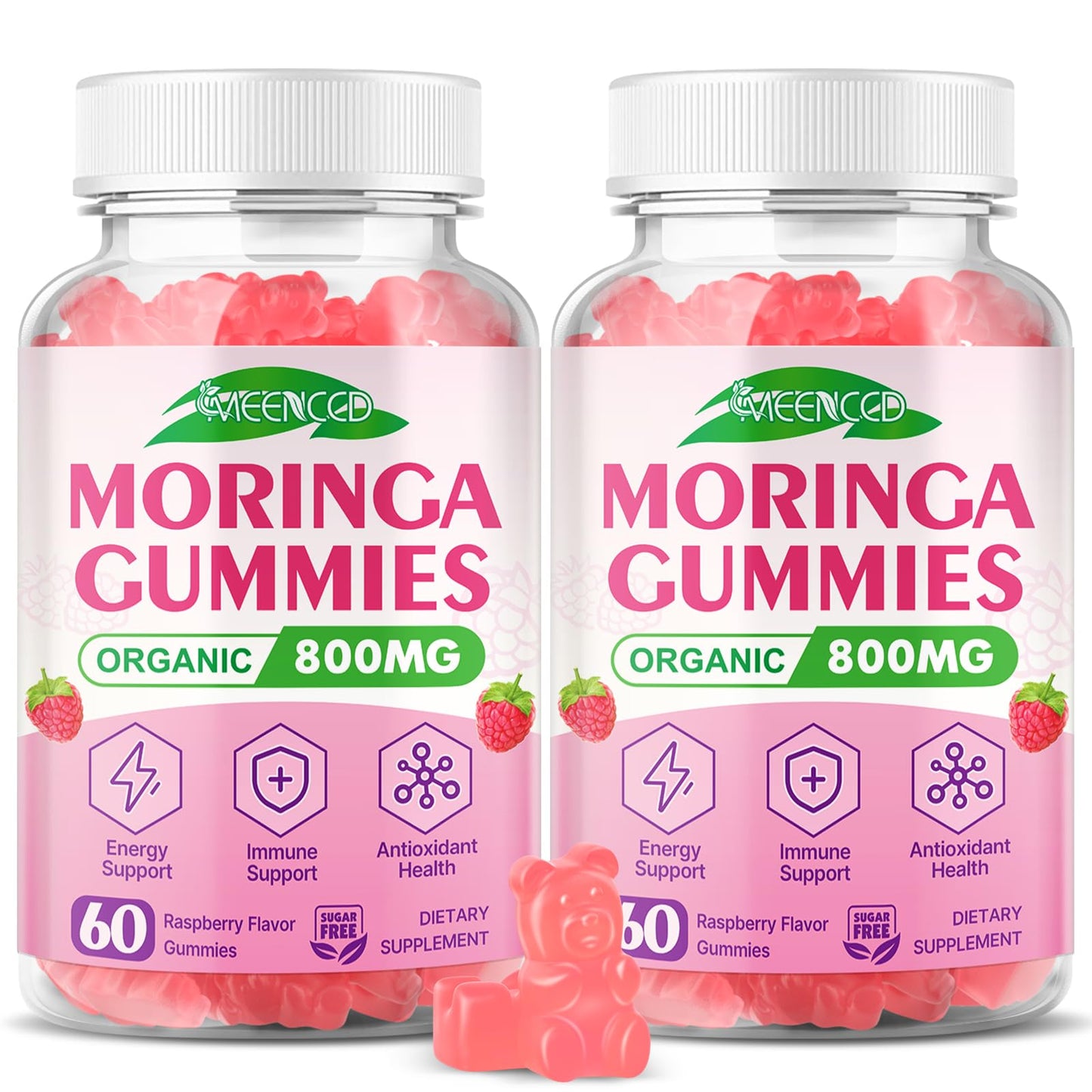 MEENCCD Moringa Gummies 120 Count