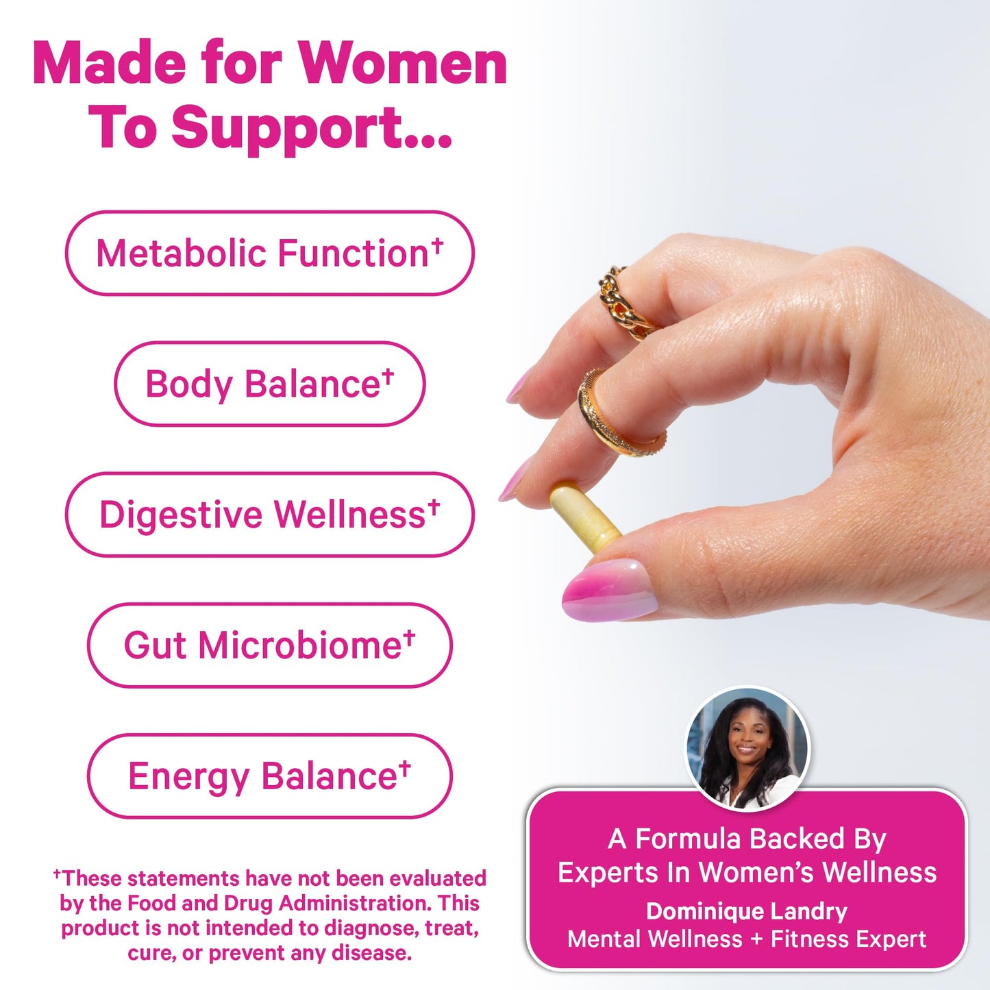 Pink Stork Berberine 500 mg AMPK Metabolic Activator Capsule, 30 Count