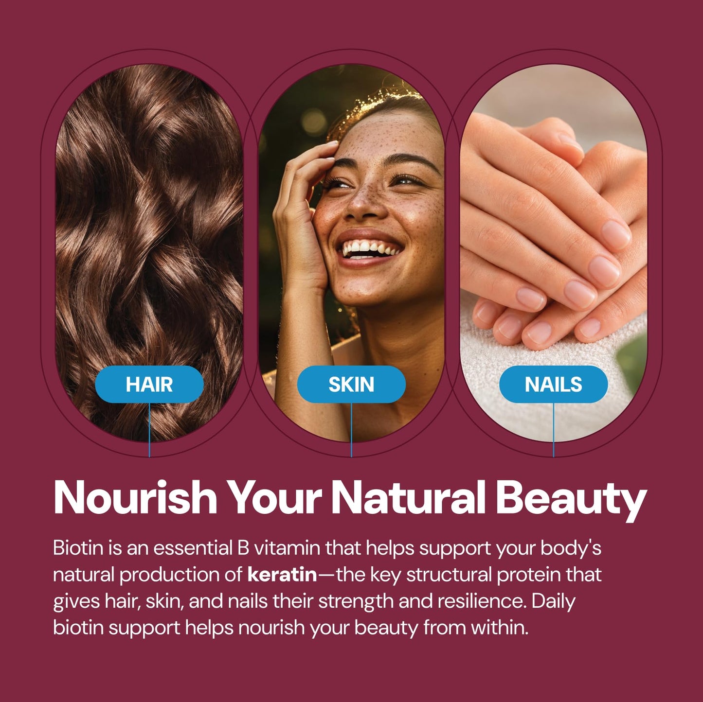 YUM-V'S Biotin Gummy 60 Count