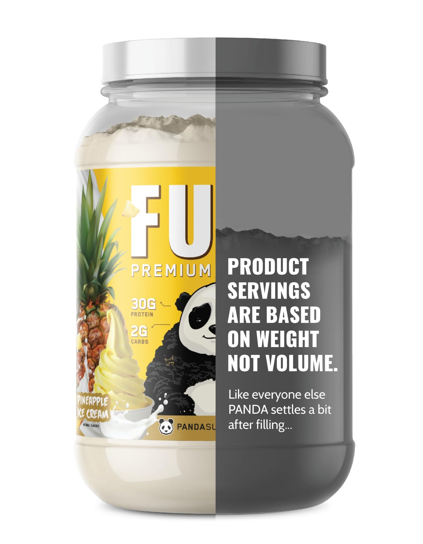 Underground Bio Labs Panda Fuel Premium Protein Whey Powder, 40 Servings