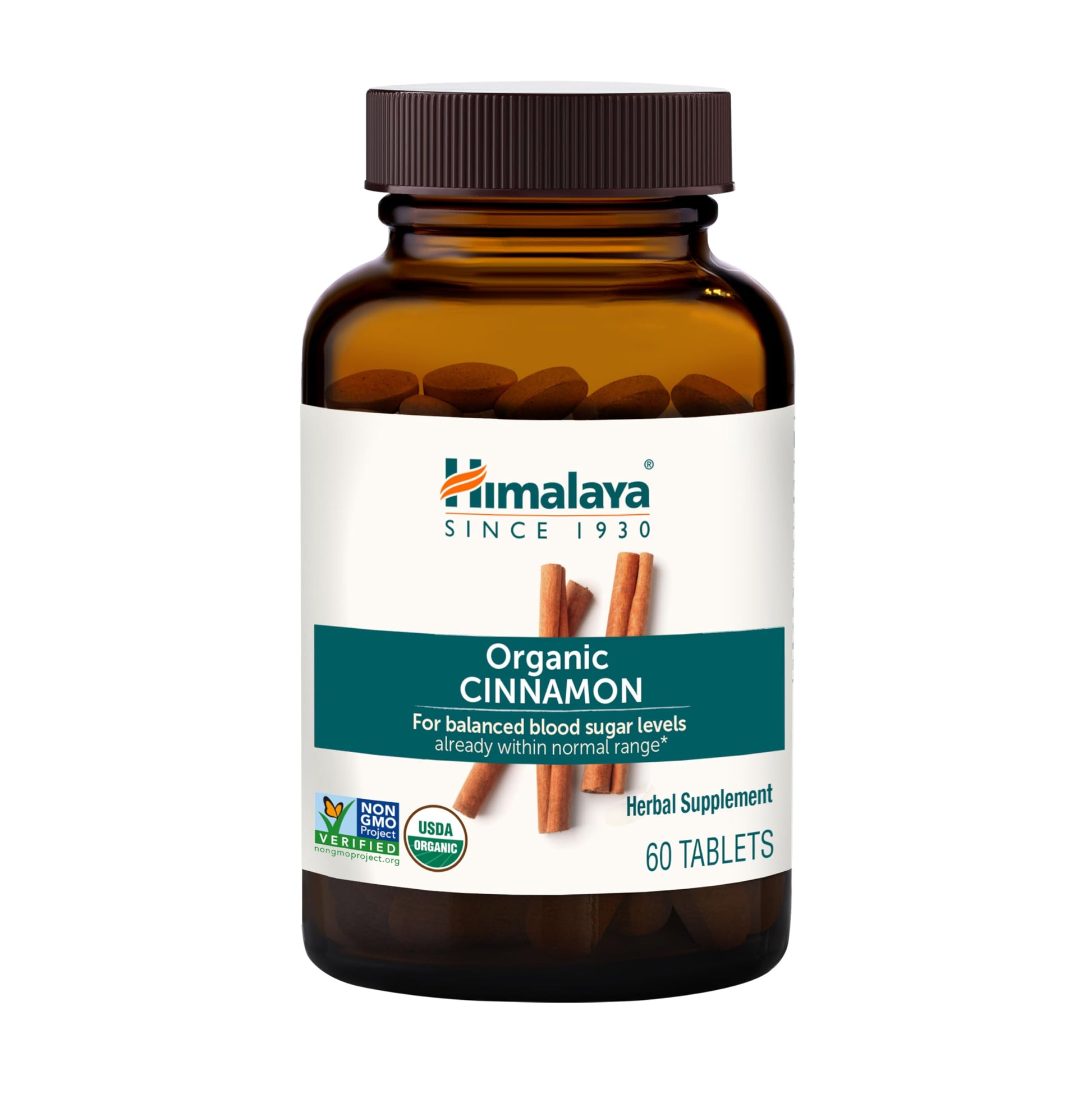Himalaya Organic Cinnamon Tablets 60 Tablets