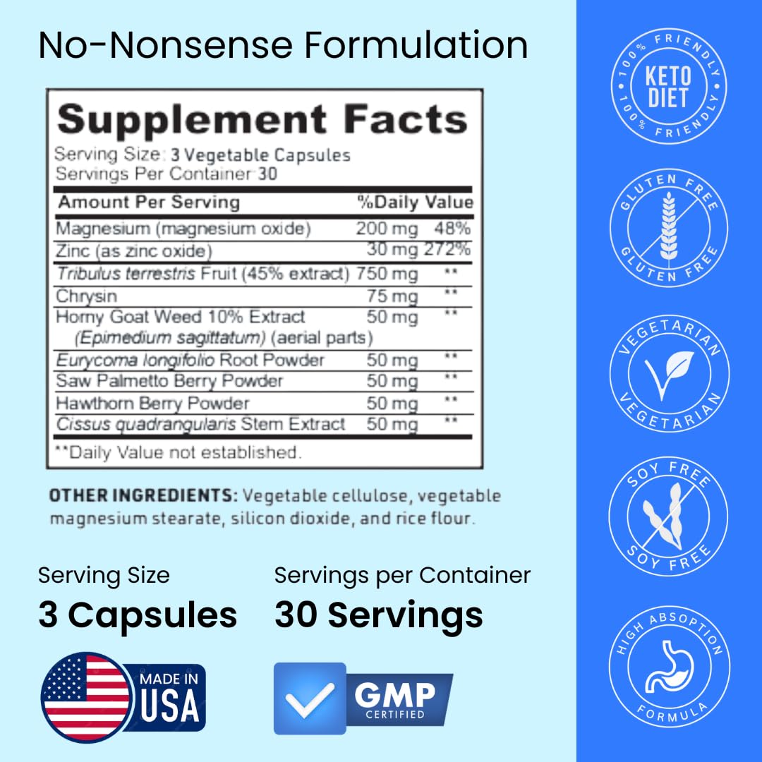 Crazy Muscle Booster for Men and Women Capsule 90