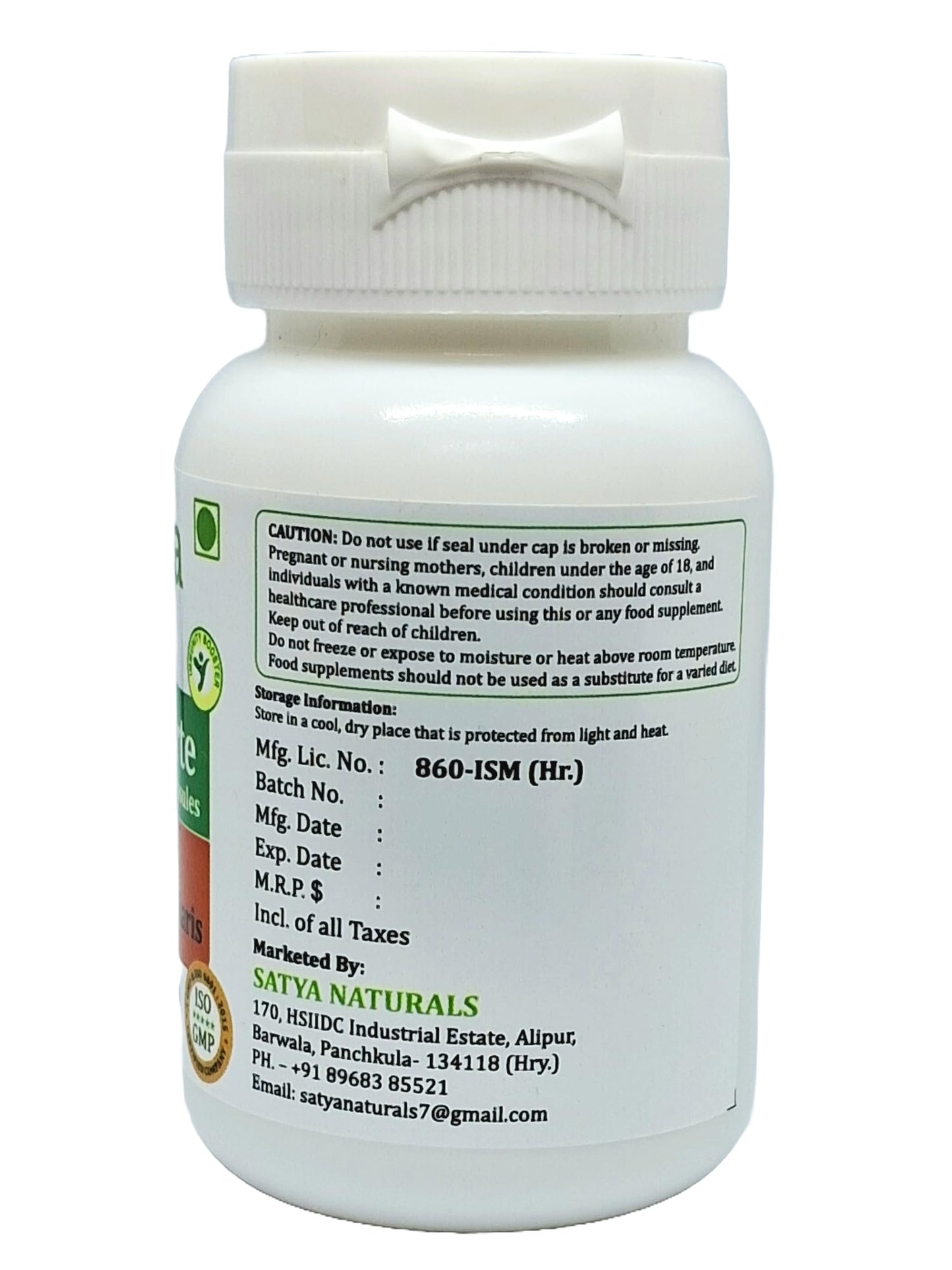 Generic Hadjod Capsule 500 mg, 240 Count