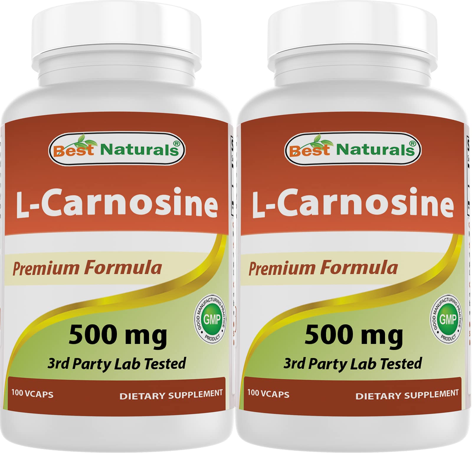 Best Naturals L-Carnosine 500 mg Tablet, 200 Tablets