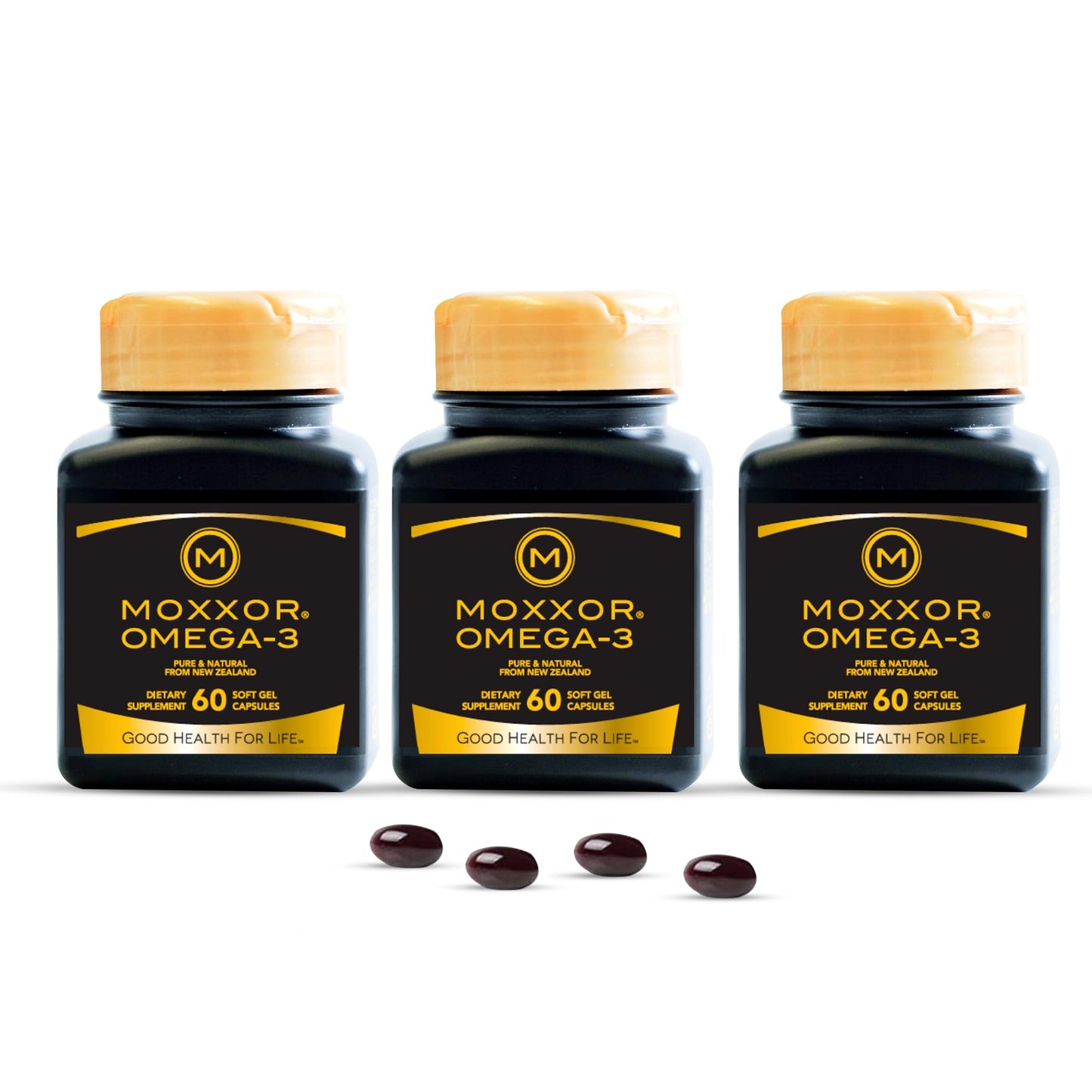 Moxxor Omega 3 New Zealand Green Lipped Mussel Oil Softgel 180