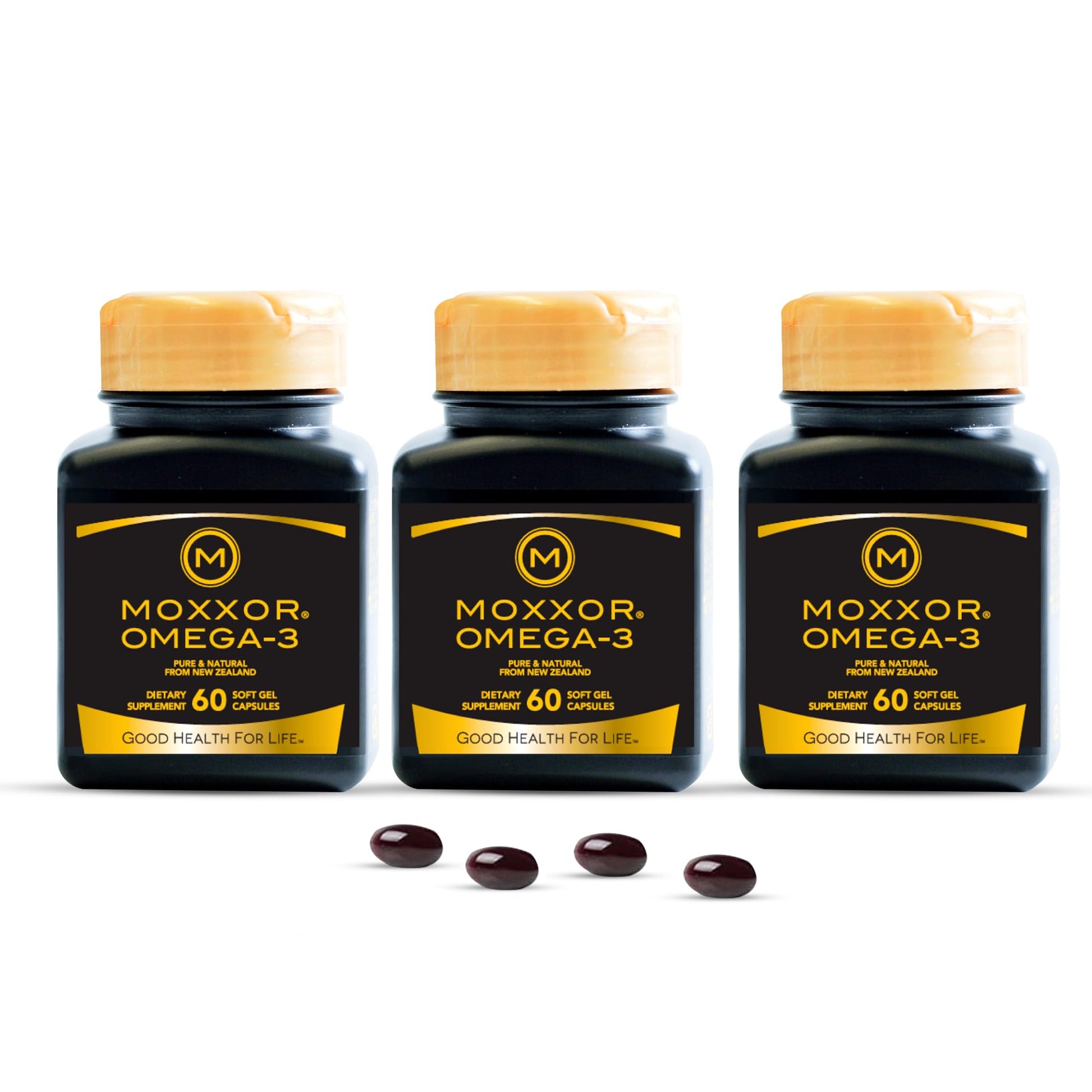 Moxxor Omega 3 New Zealand Green Lipped Mussel Oil Softgel 180